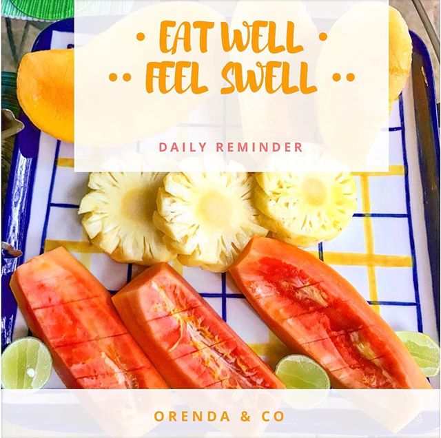 We are what we eat, right? It&rsquo;s amazing how eating healthy can have an immediate impact on how we feel. Choose something healthy this morning..I dare you ;)