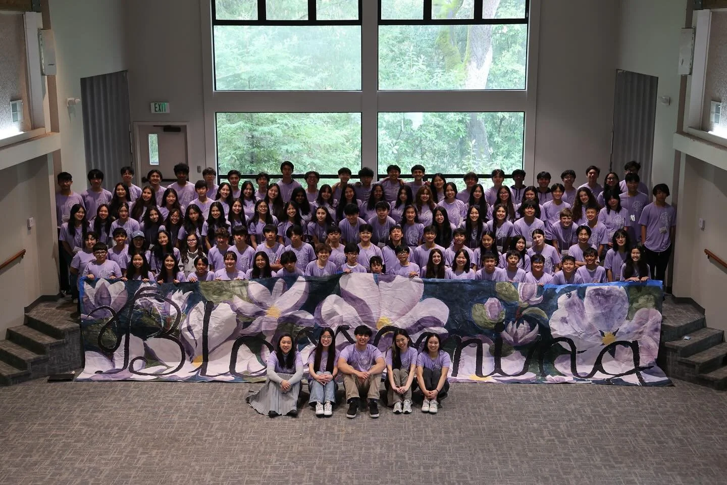 Blossoming 2025 🌸

Our annual retreat at Camp Maymac was a huge success! This retreat allowed us to reconnect with our faith away from daily life, make new friends, and most importantly build our relationship with God. None of this would be possible