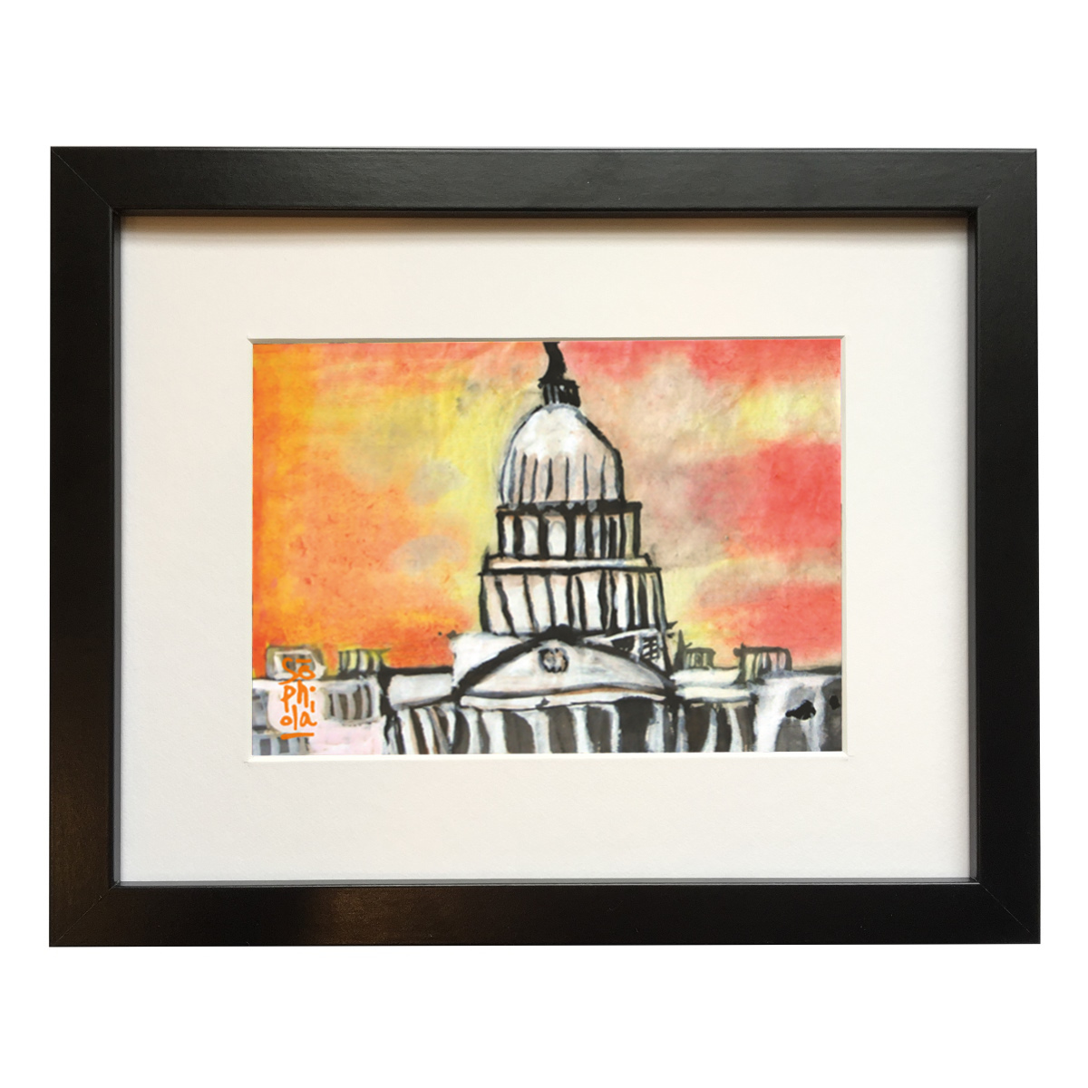 US Capitol Framed Print