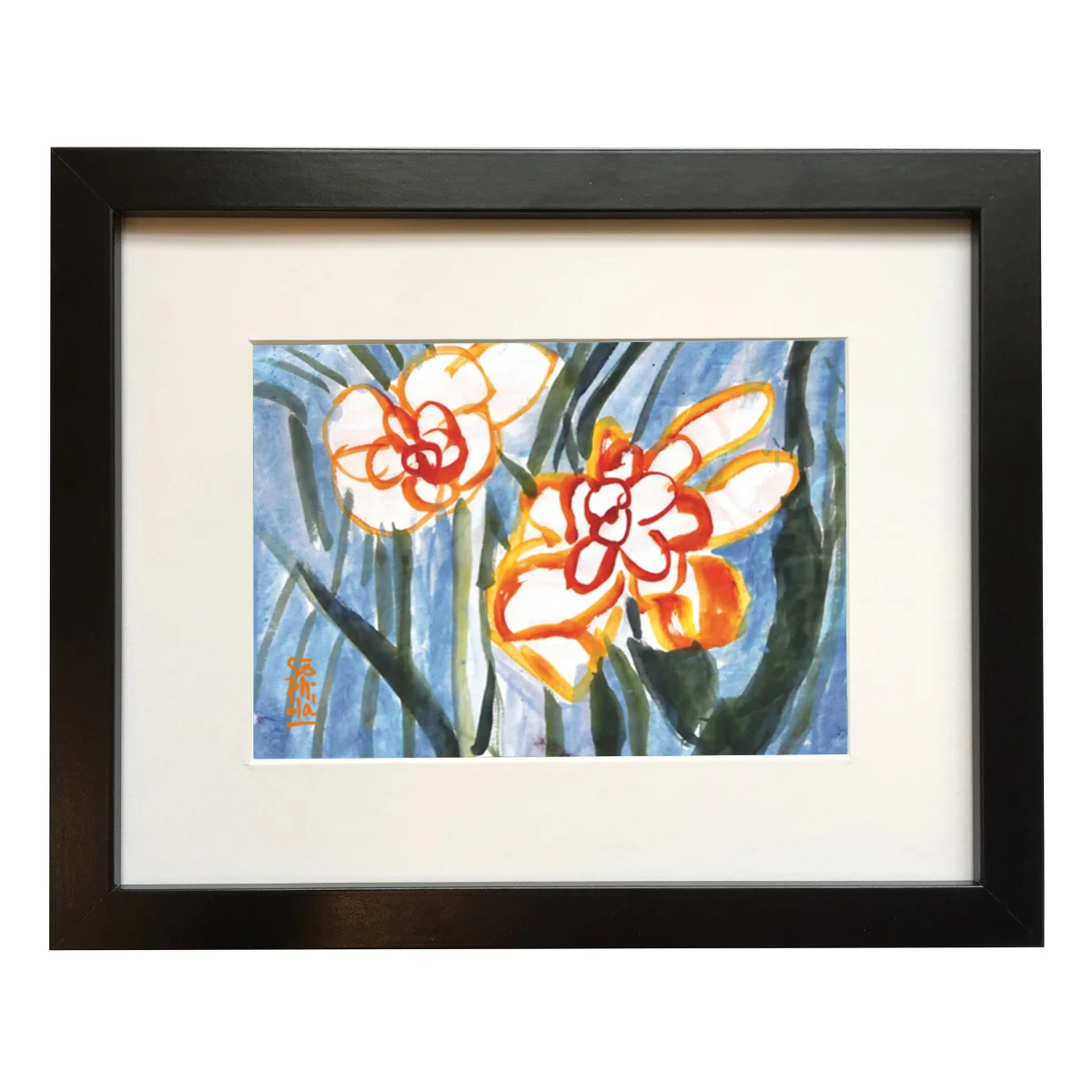 Fleurs Framed Print