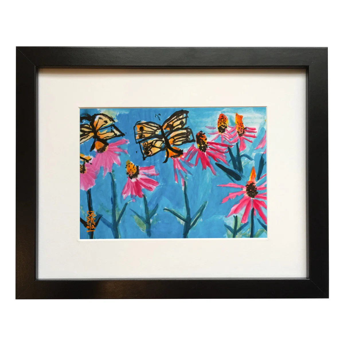 Mel &amp; Nessie Framed Print