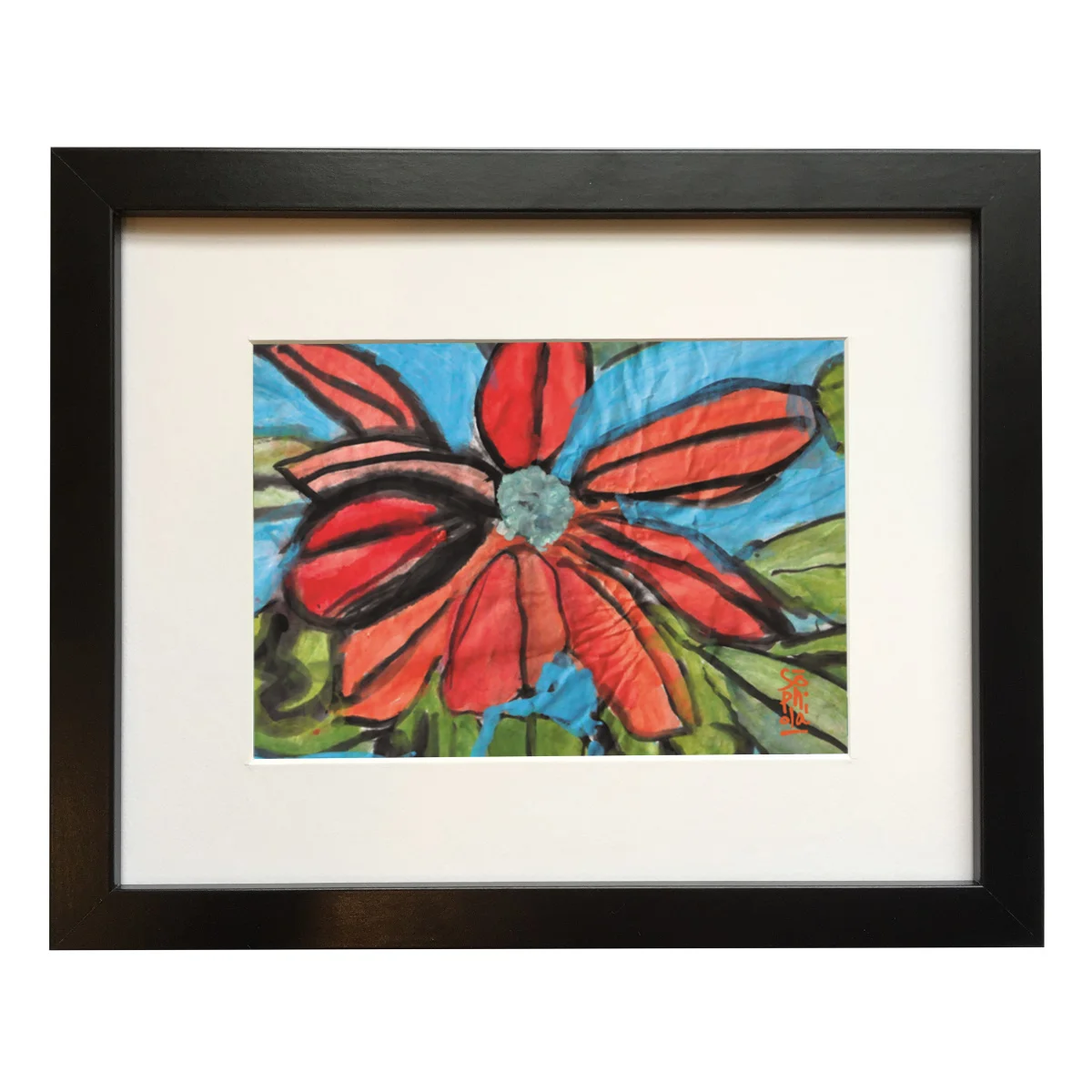 Hot Bay Framed Print