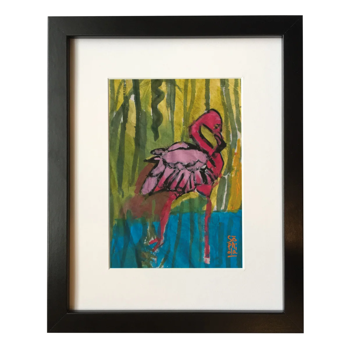Flanny Framed Print