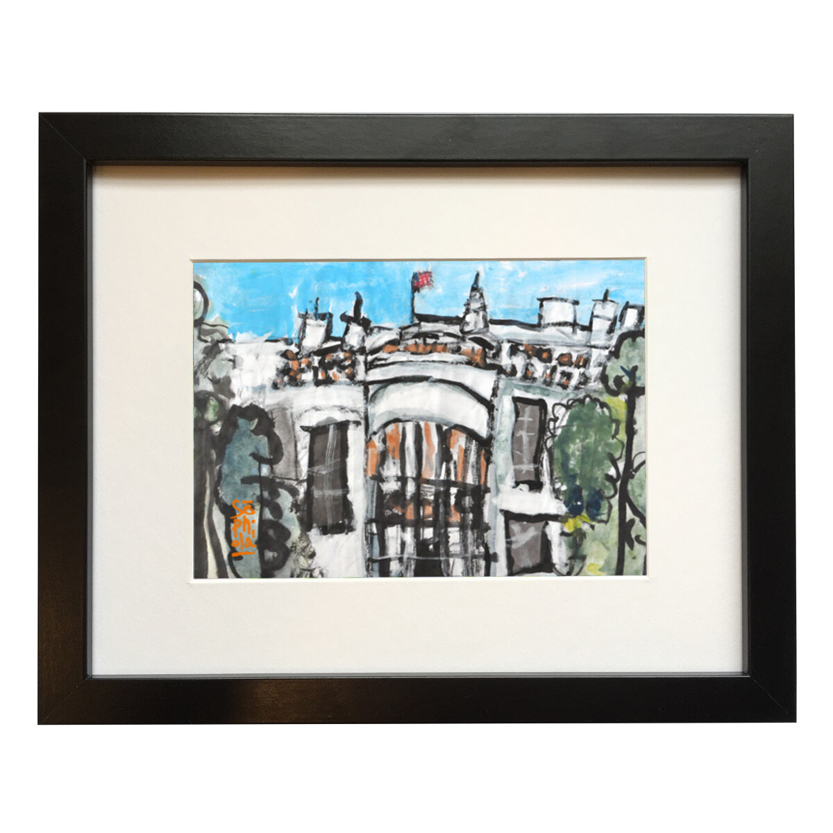 White House Framed Print