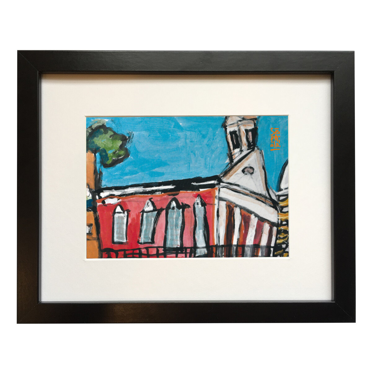 Presbyterian Church FXBG Framed Print