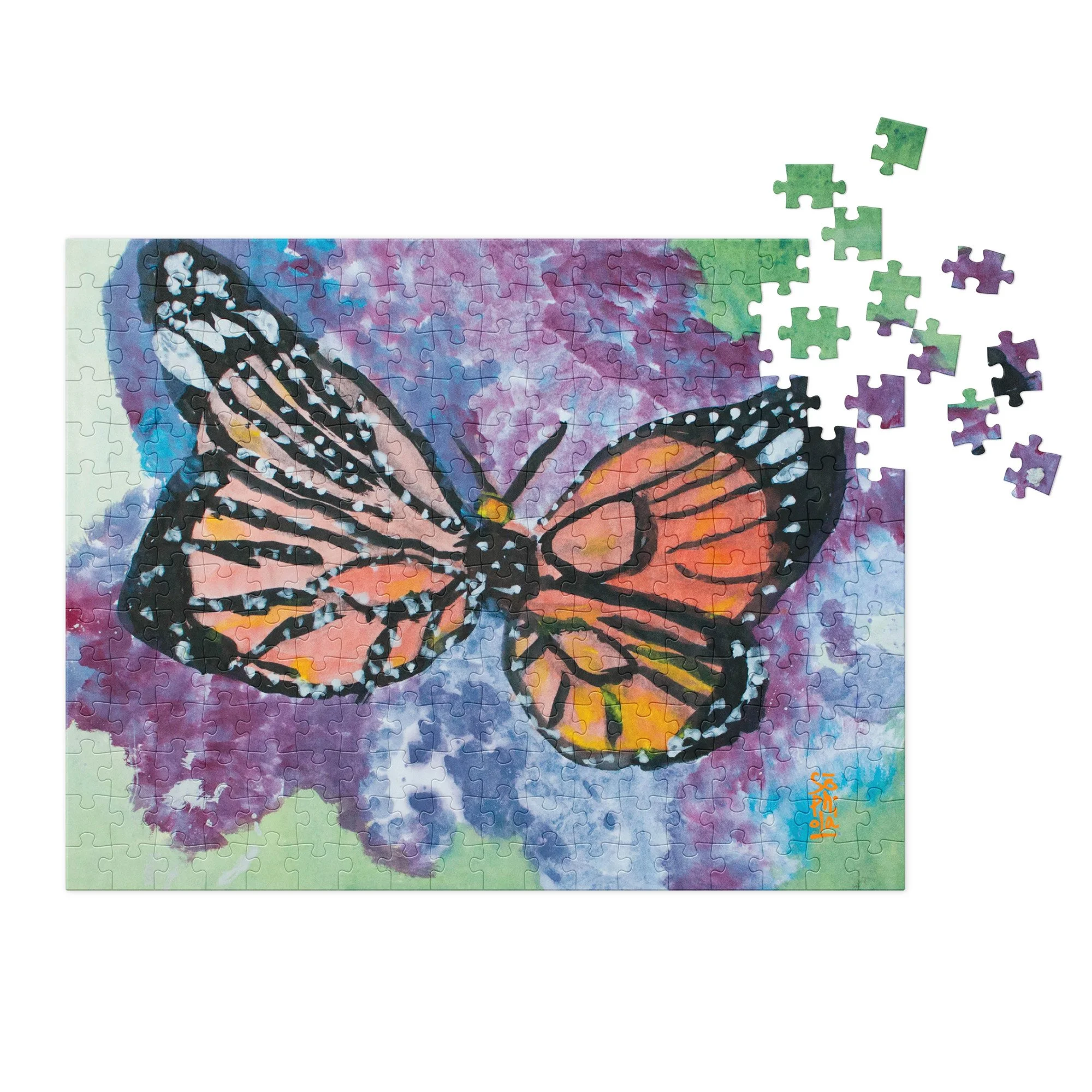 Butterfly Tarry jigsaw puzzle