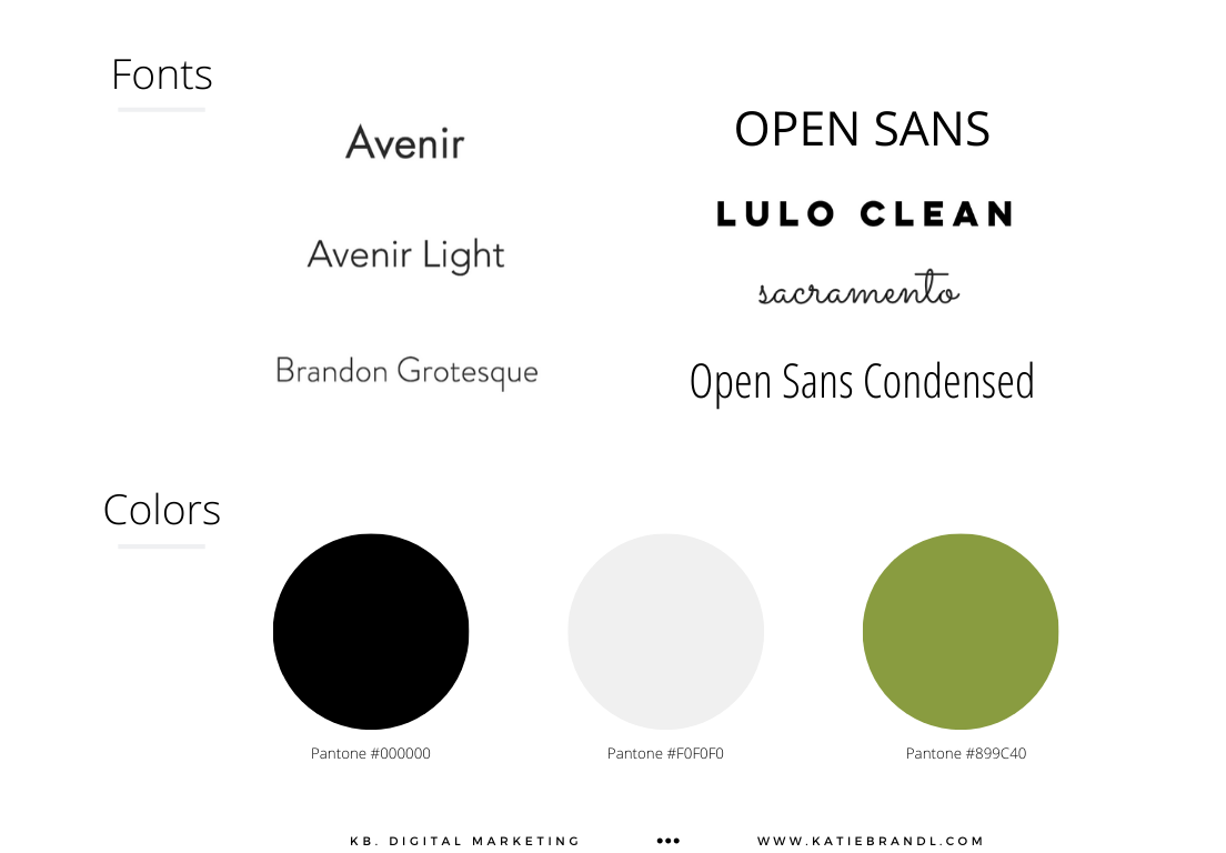 eco clean &amp; green + kb. digital marketing branding toolkit