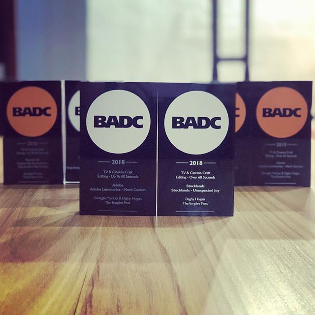 Not BADc at all! Our talented team of editors took home 3 x Silver and 3 x Bronze trophies at last weekends #badc2018 awards. Thank you to everyone for their kind messages and congratulations to all other finalists and winners. We had a great night! 