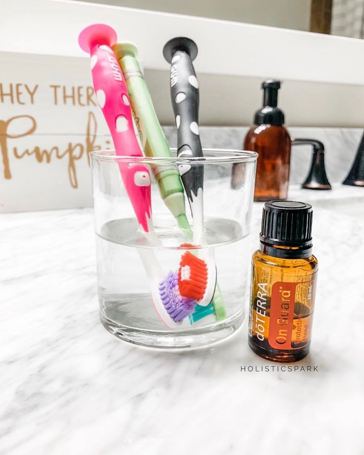 Soak Your Toothbrushes