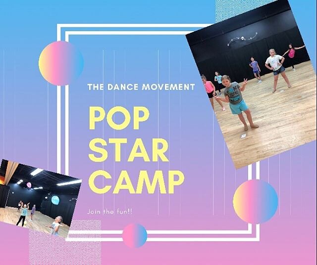 Our first summer camp was so fun and safe!  More camps starting next week with Frozen camp!  #tdmstrong #summercampsafely #dancefun #frozenofcourse #popstarcamp