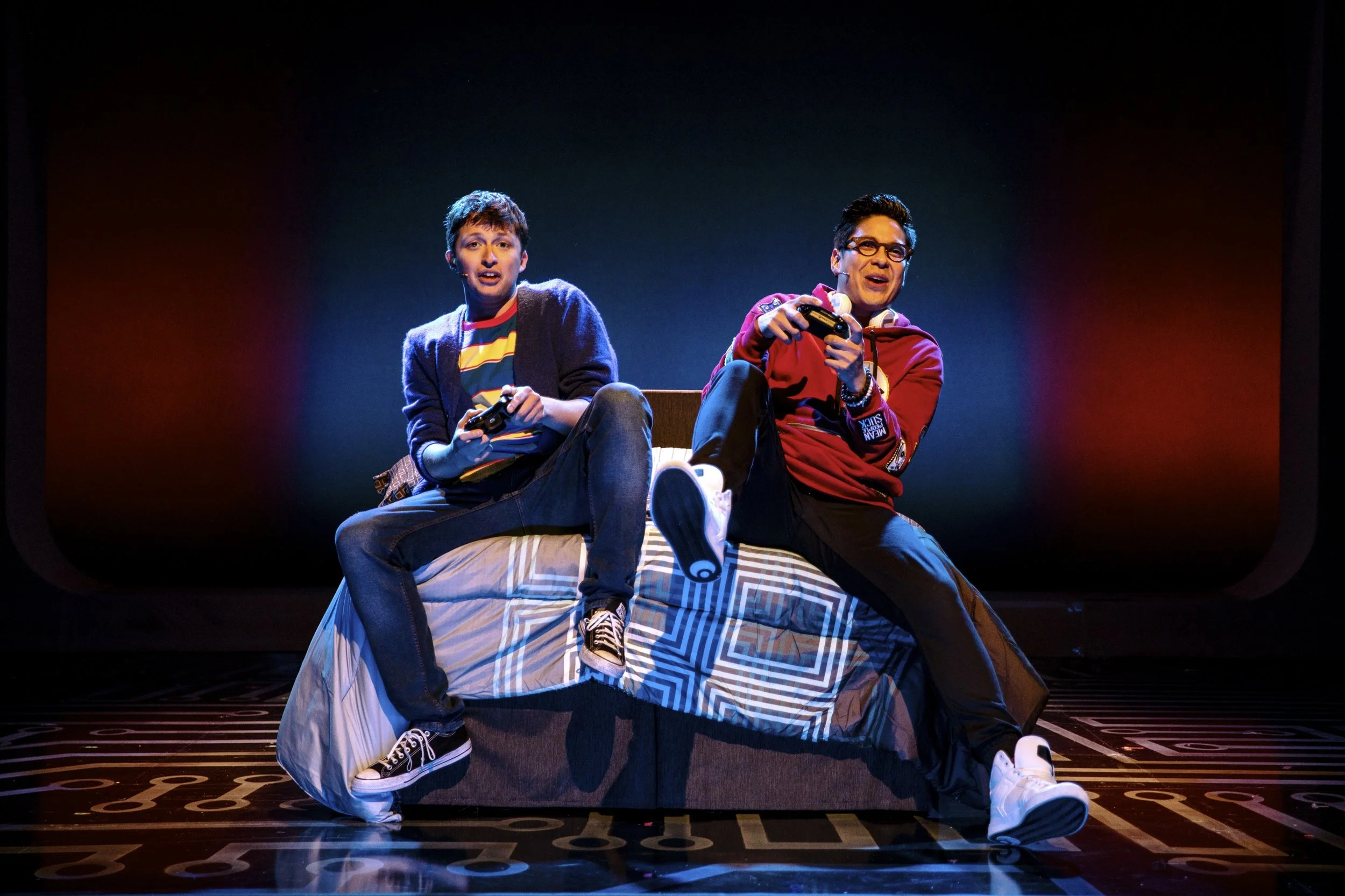 Will Roland as Jeremy and George Salazar as Michael. Photo Credit: Maria Baranova