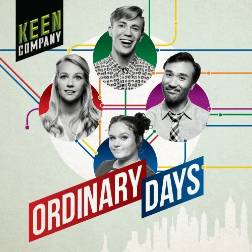 REVIEW: A revival of Adam Gwon’s quietly extraordinary “Ordinary Days” by Keen Company