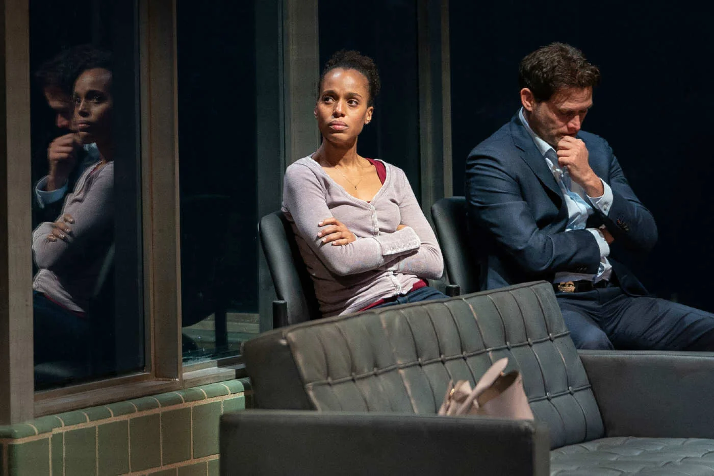 Kerry Washington and Steven Pasquale. Photo Credit: Peter Cunningham.