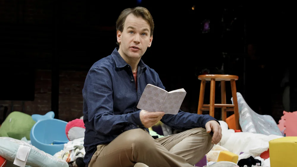 Mike Birbiglia in “The New One”. Photo Credit: Joan Marcus.