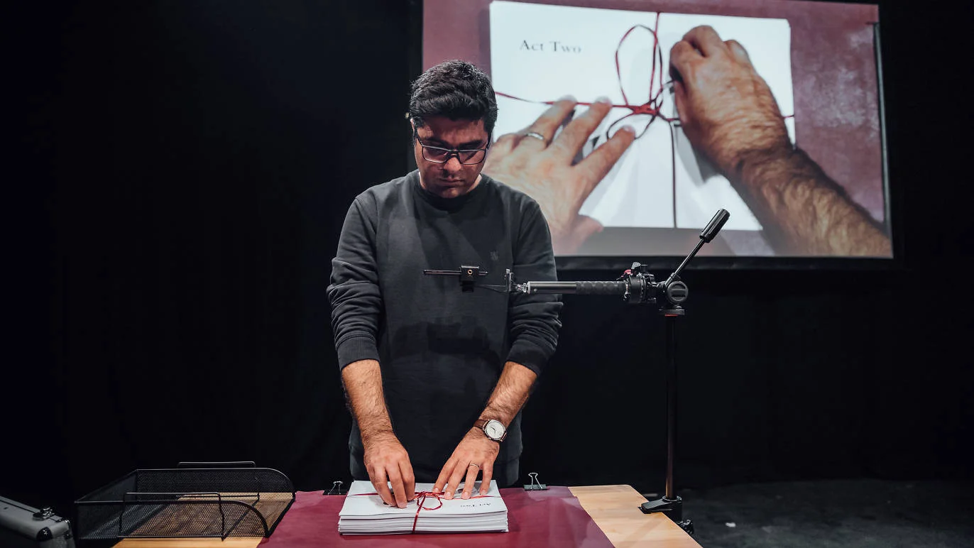 Nassim Soleimanpour. Photo Credit: David Monteith-Hodge.