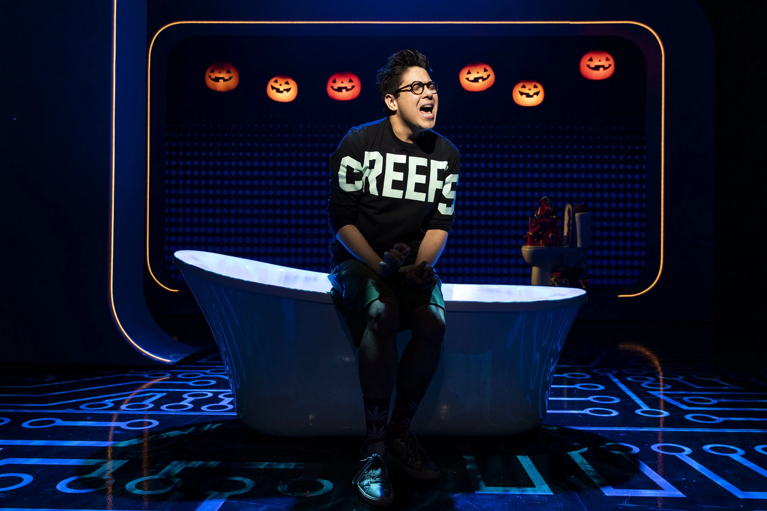George Salazar performs the knockout “Michael in the Bathroom”. Photo Credit: Maria Baranova.