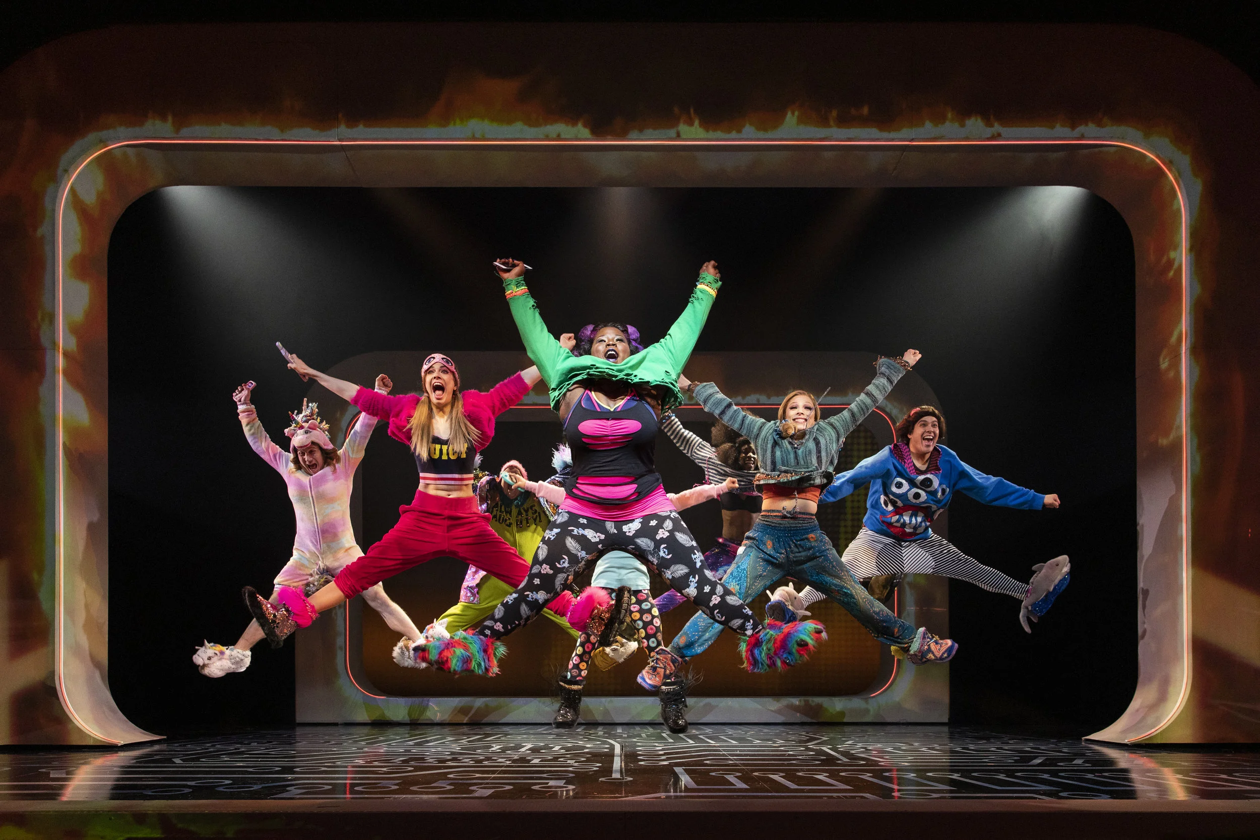 The cast of “Be More Chill”. Photo Credit: Maria Baranova.