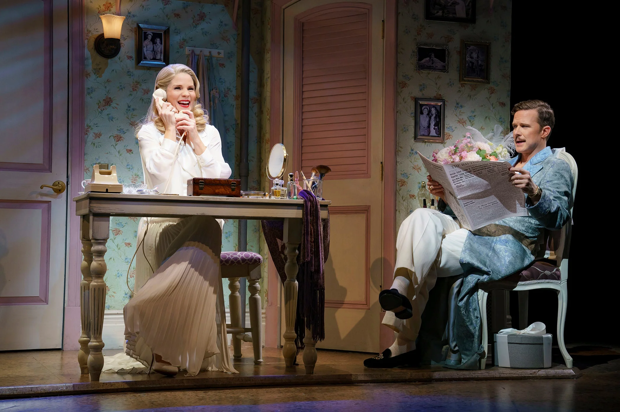 Kelli O’Hara and Will Chase. Photo Credit: Joan Marcus