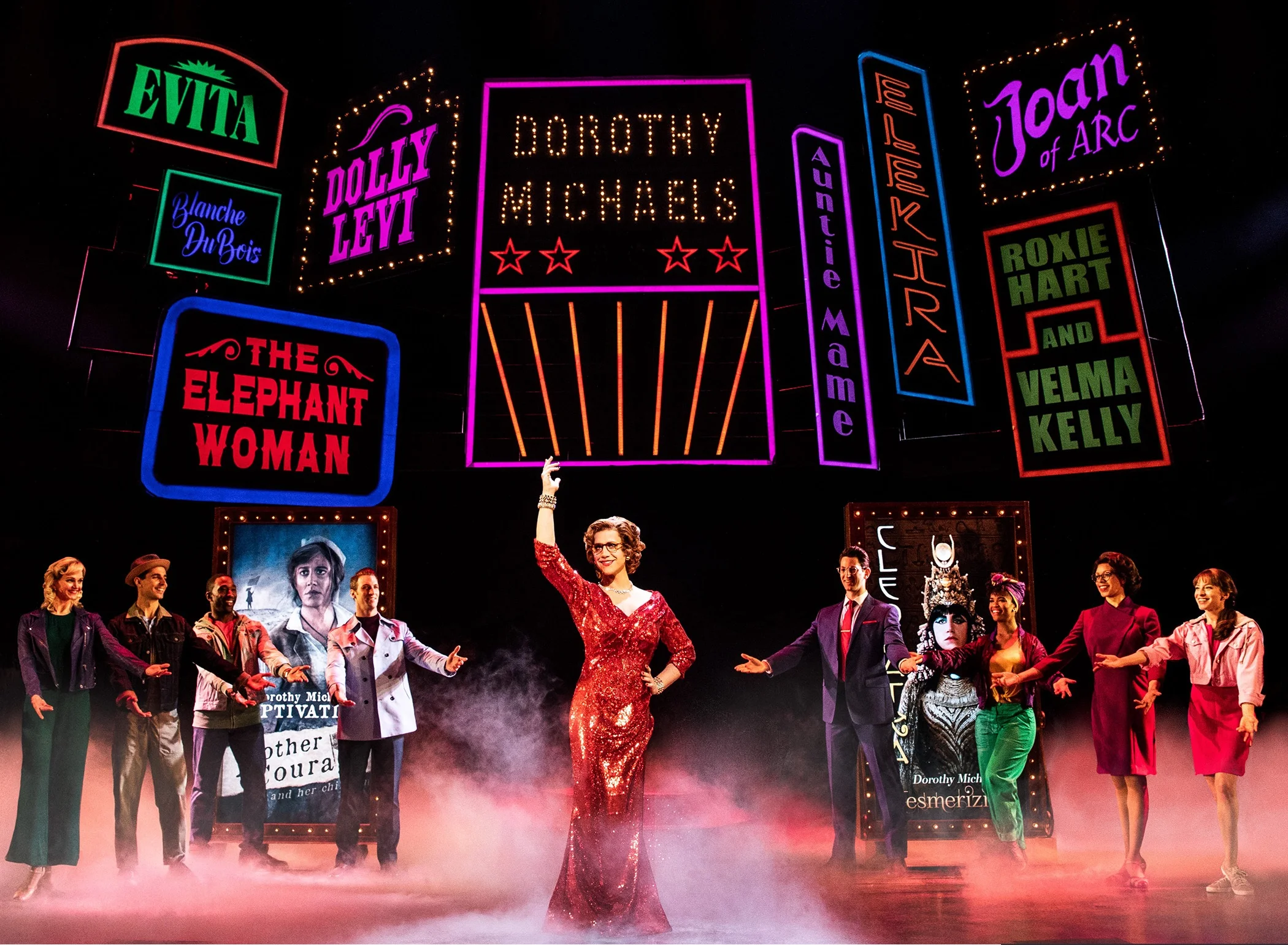 Santino Fontana and company. Photo Credit: Matthew Murphy