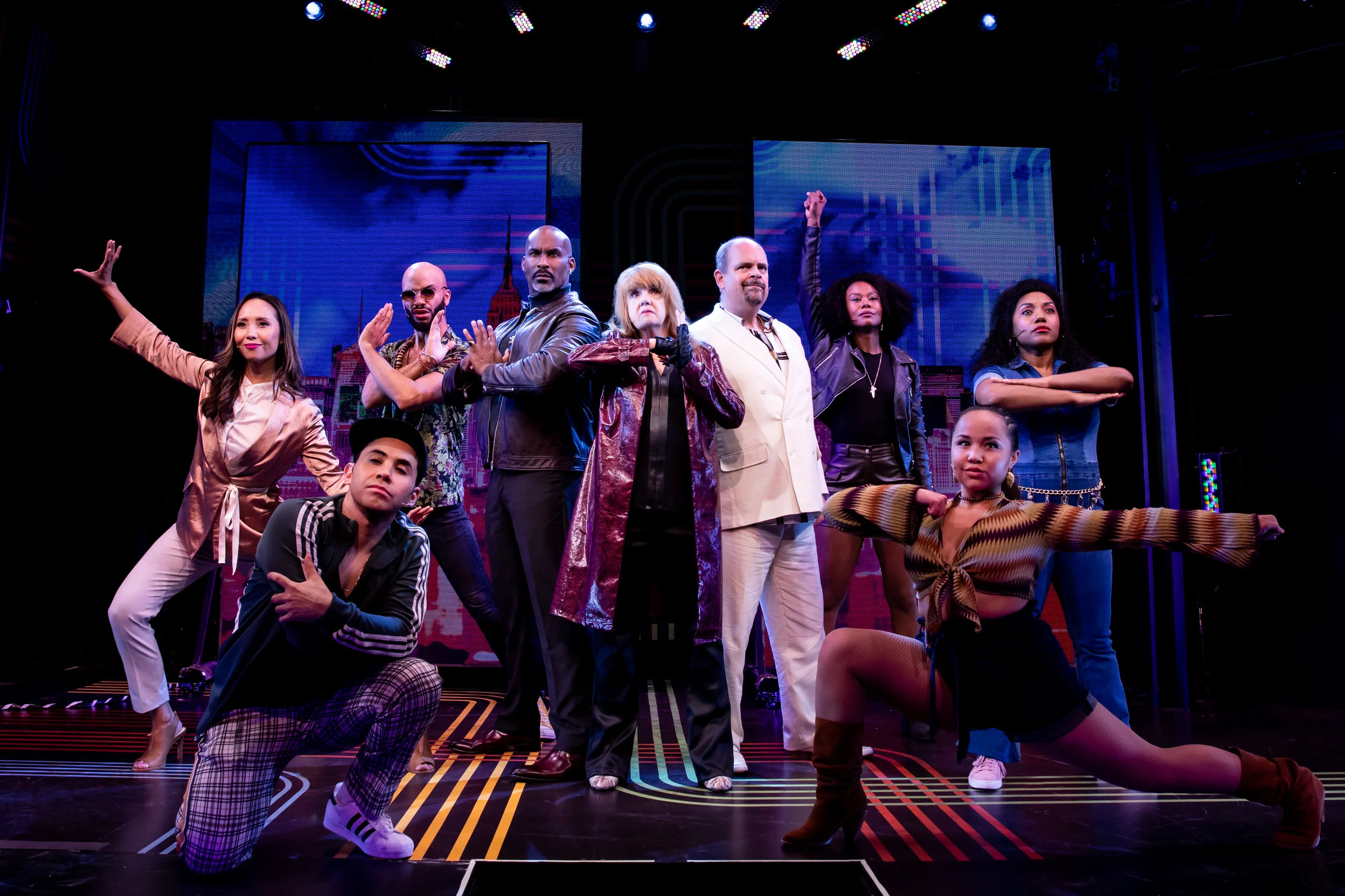 The company of “Broadway Bounty Hunter”. Photo Credit: Matthew Murphy.