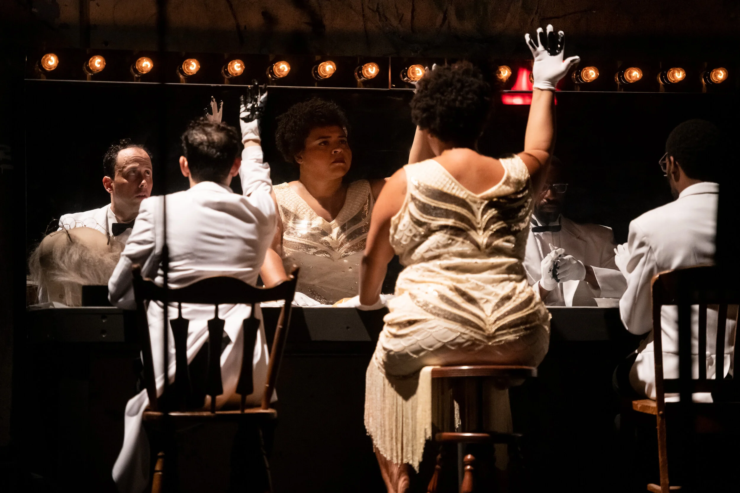Joshua William Gelb, Cristina Pitter, and Nehemiah Luckett. Photo Credit: Ian Douglas.