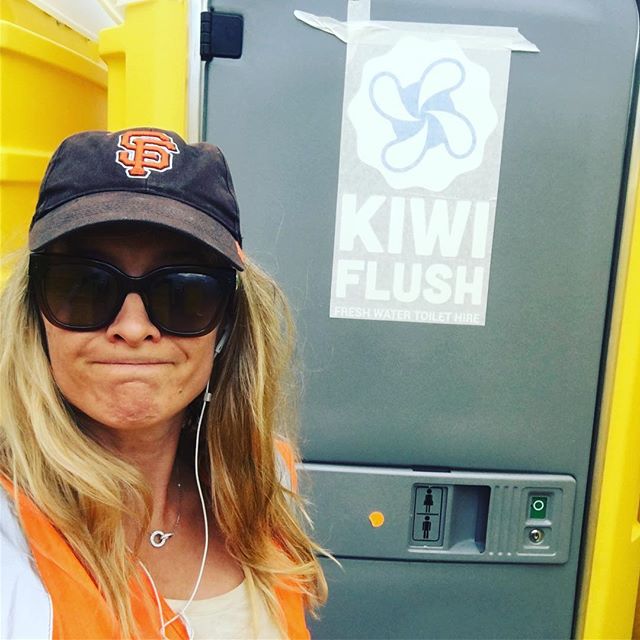 Grumpy face when I'm busy working and Mr KF is sipping coffee by the beach. Disclosure - this doesn't happen often (the beach thing not the work thing!! 😜). #loolife #familybusiness