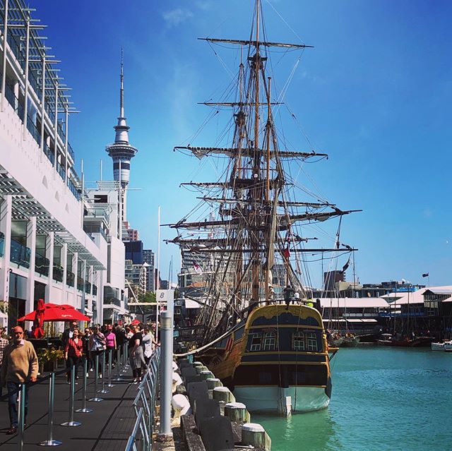 Spring has arrived in Auckland! What a great weekend to check out #tuia250 down at the waterfront in the #cityofsails.