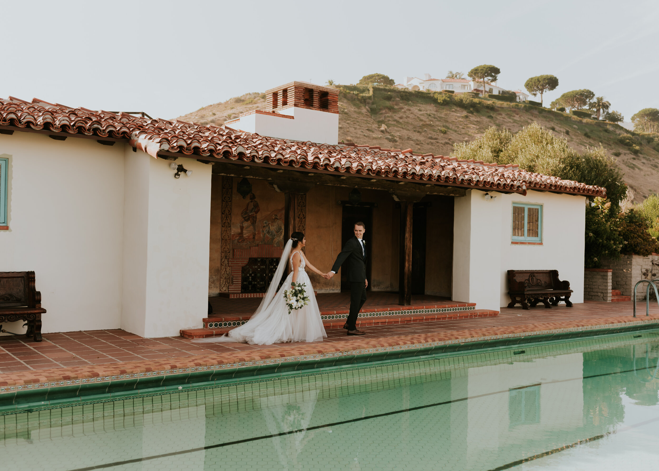 Adamson House Wedding | Malibu Wedding Photographer | Seaside California Wedding Venue | Summer Wedding