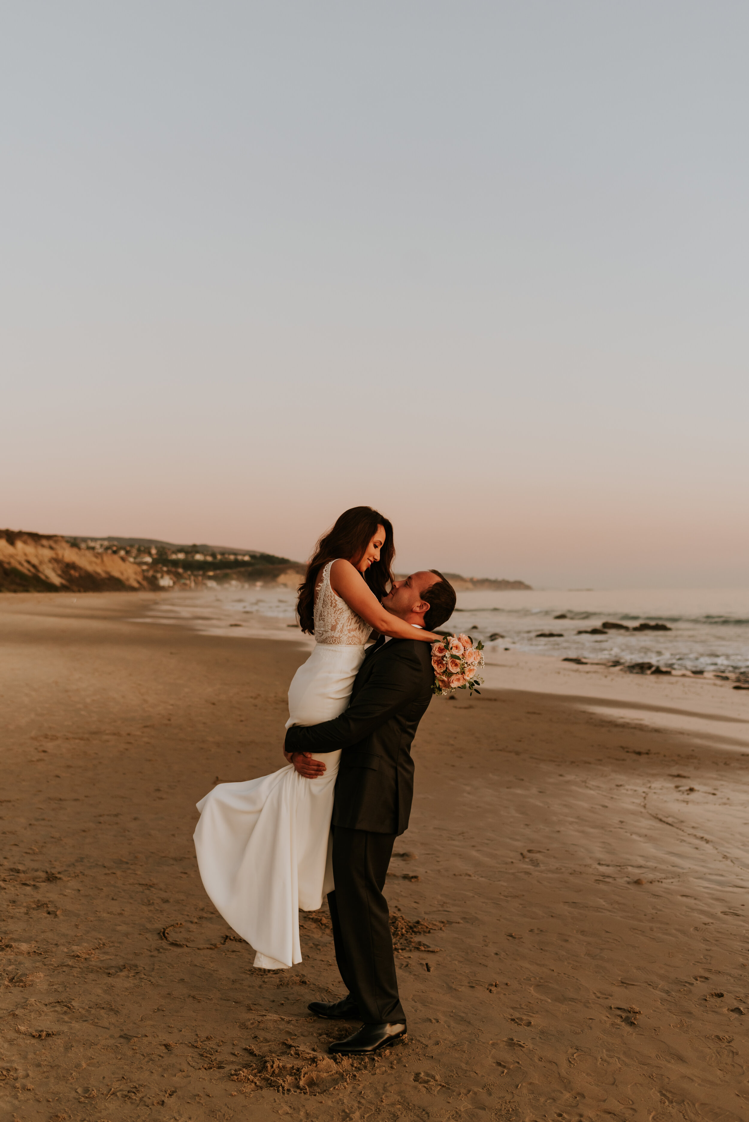 Crystal Cove State Park Elopement | Laguna Beach Wedding | Laguna Beach Wedding Photographer | SoCal Wedding Photographer | Coastal Beachside Elopement 