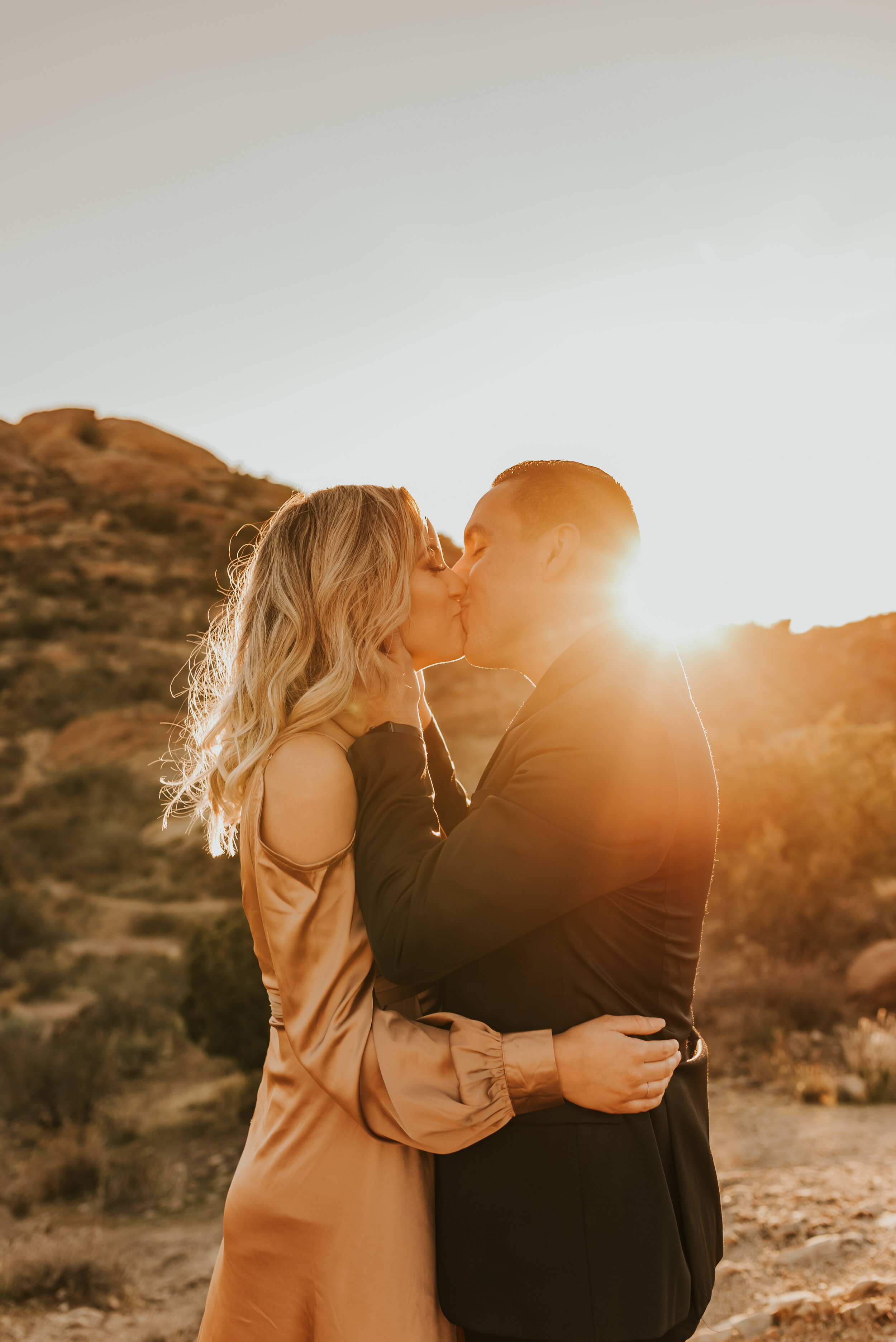 Vasquez Rocks Couples Shoot | Engagement Photos | Santa Clarita Wedding Photography | Desert Engagement