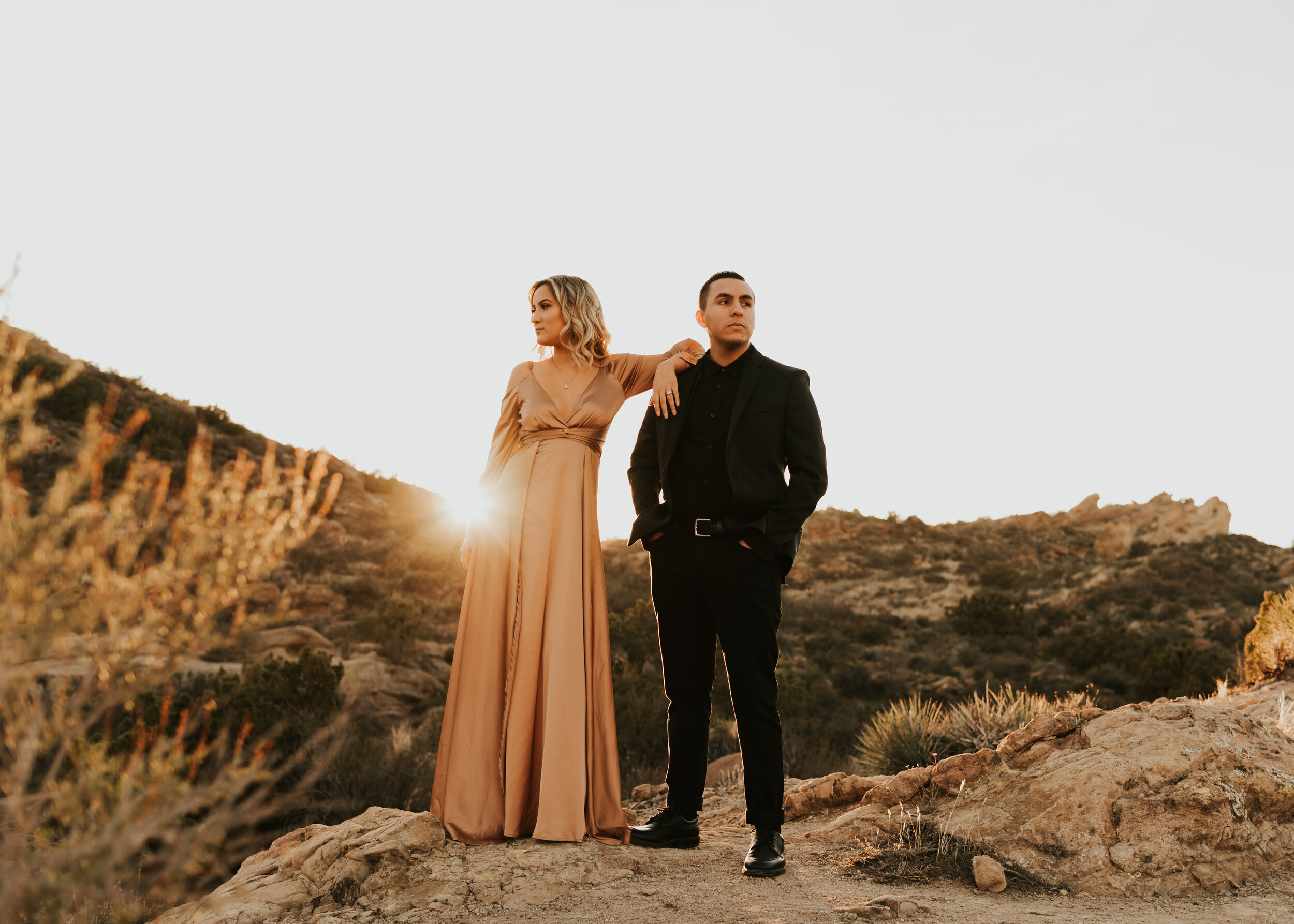 Vasquez Rocks Couples Shoot | Engagement Photos | Santa Clarita Wedding Photography | Desert Engagement