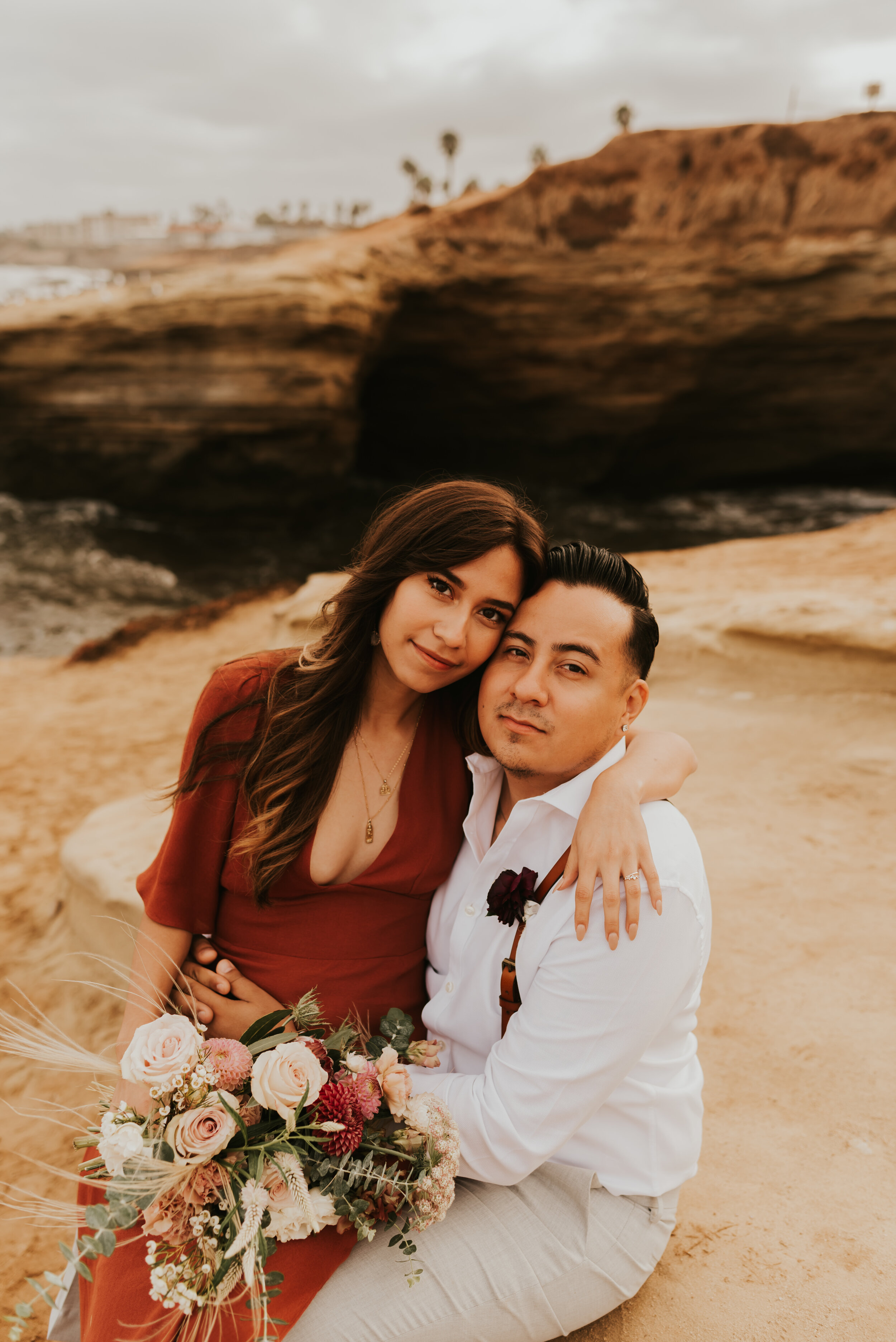 Sunset Cliffs Couples Session | San Diego Elopement Photographer | Sunset Cliffs Elopement | SoCal Elopement Photographer | Destination Wedding Photographer