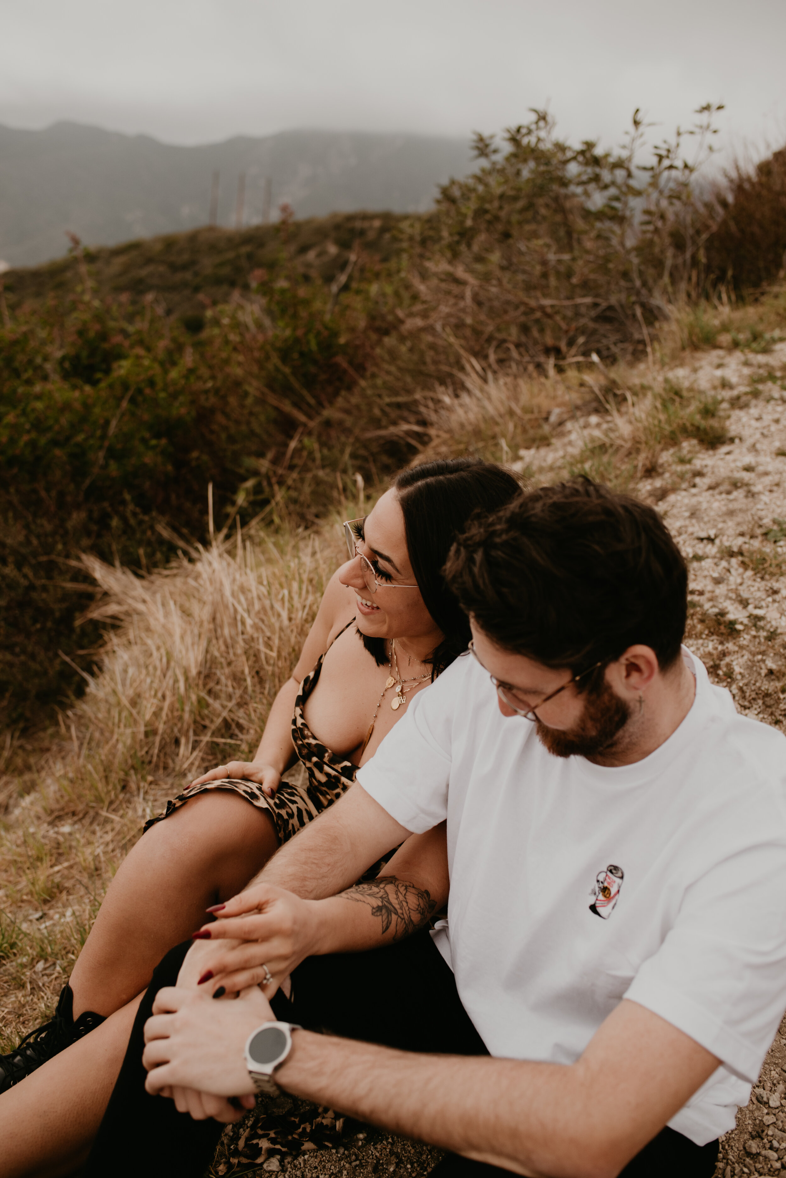 Los Angeles Mountain Engagement Session | Angeles National Forest Engagement Photos | California Wedding Photographer | Engagement Session with Jeep | Los Angeles Wedding Photographer