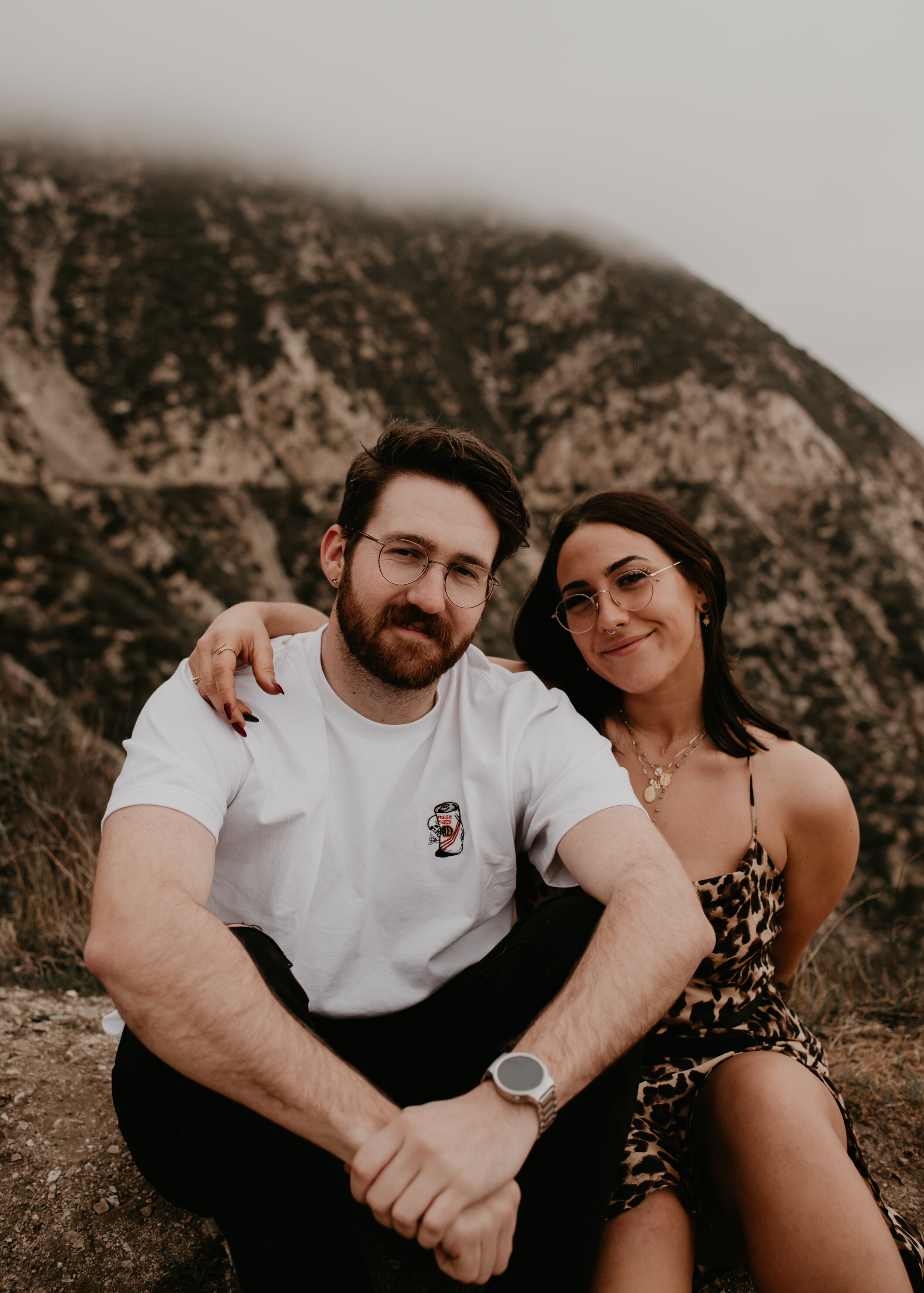 Los Angeles Mountain Engagement Session | Angeles National Forest Engagement Photos | California Wedding Photographer | Engagement Session with Jeep | Los Angeles Wedding Photographer