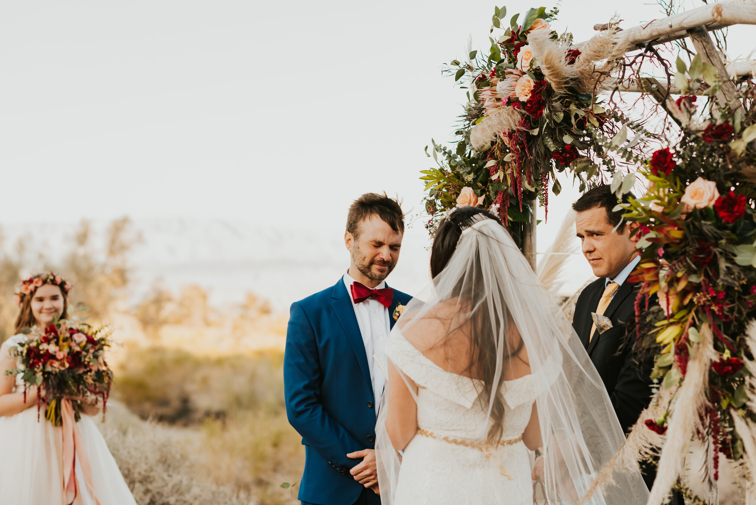  Palm Springs Wedding Photographer | Intimate Palm Springs Wedding | Living Desert Wedding in Palm Springs | Desert Boho Wedding | Destination Wedding Photographer
