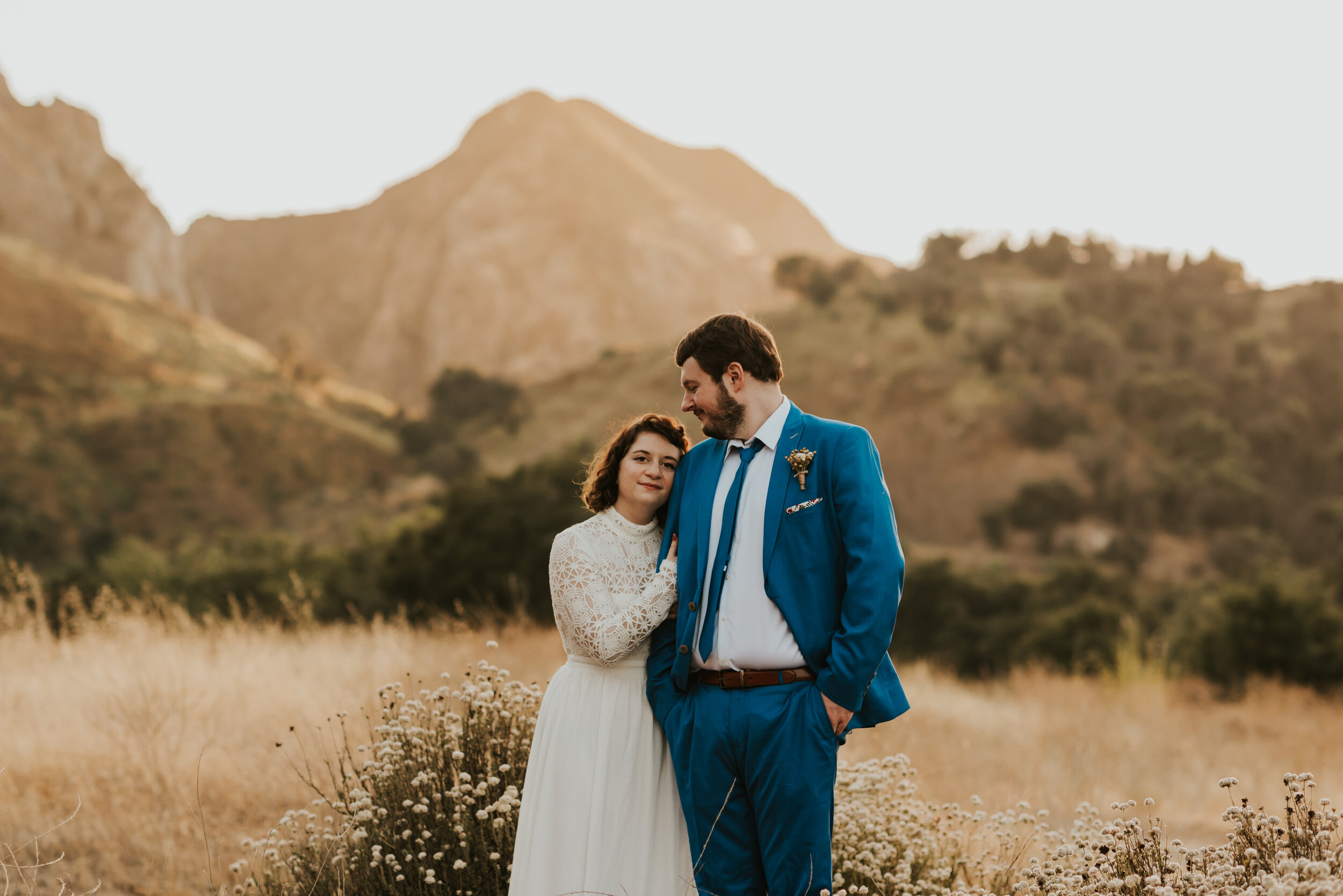 Malibu Creek State Park Pre-Wedding Couples Portraits | Malibu Creek State Park Elopement | California Elopement Photographer | Southern California Mountain Elopement | Malibu Canyon