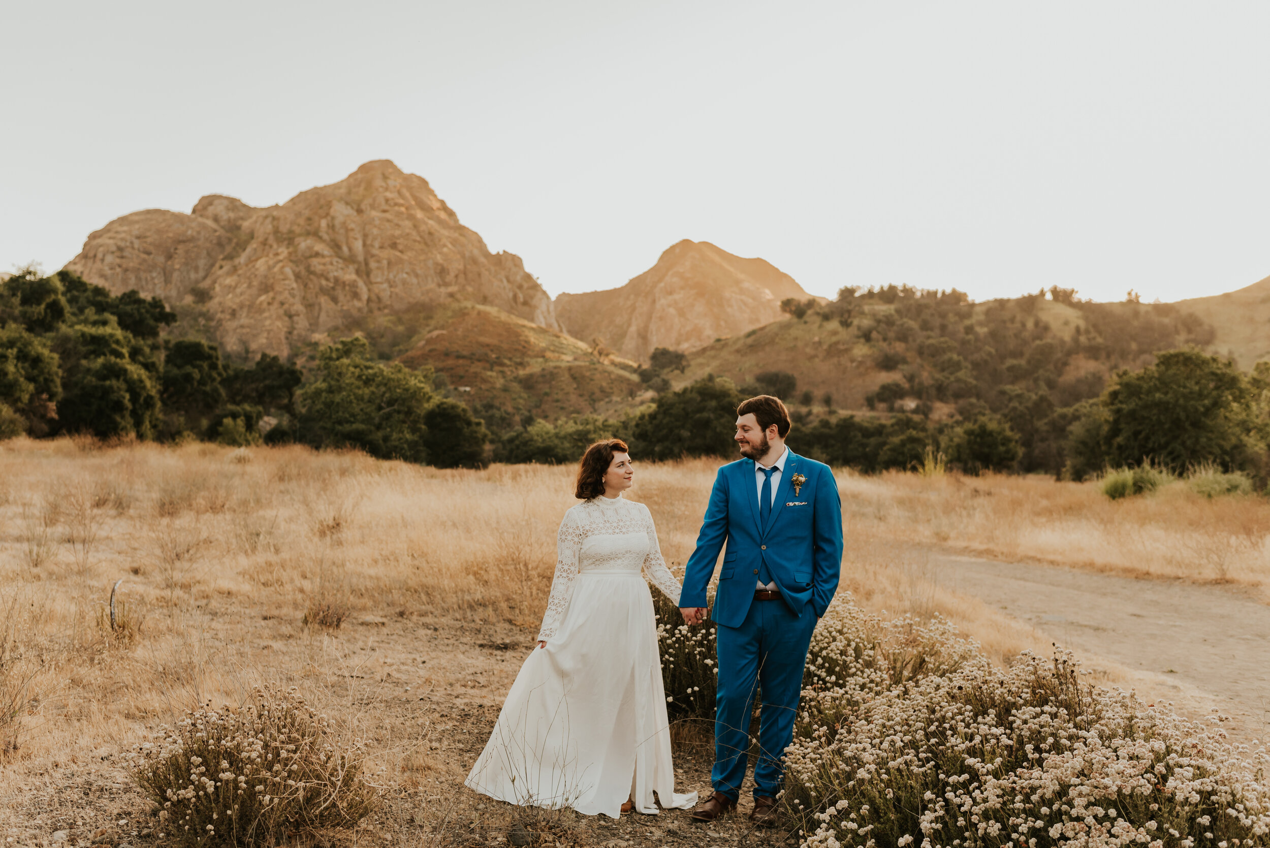 Malibu Creek State Park Pre-Wedding Couples Portraits | Malibu Creek State Park Elopement | California Elopement Photographer | Southern California Mountain Elopement | Malibu Canyon