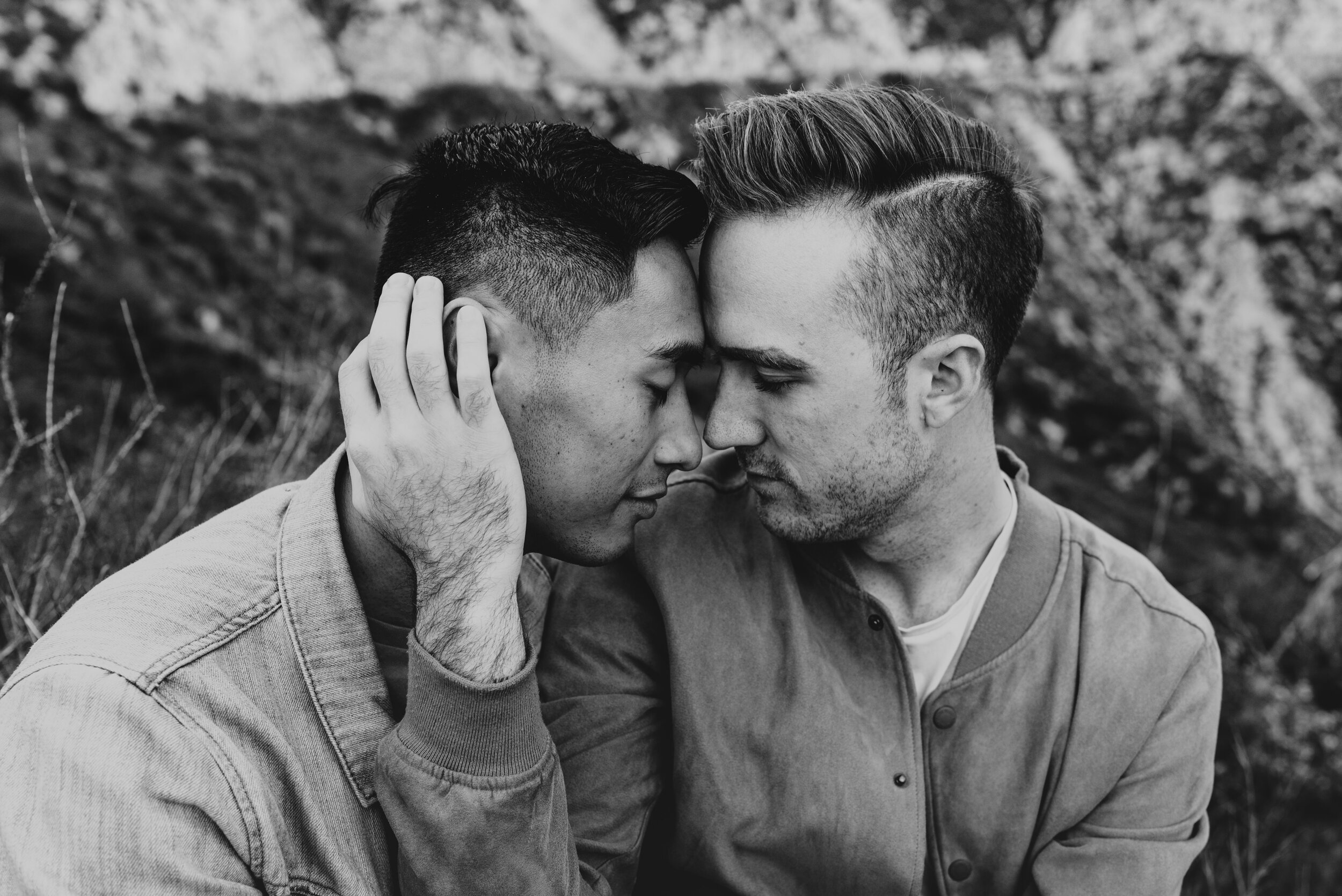 LGBTQ+ couples session | LGBT engagement session | same sex engagement photos | gay couple engagement photos | los angeles mountain engagement | where to take engagement photos in southern california 