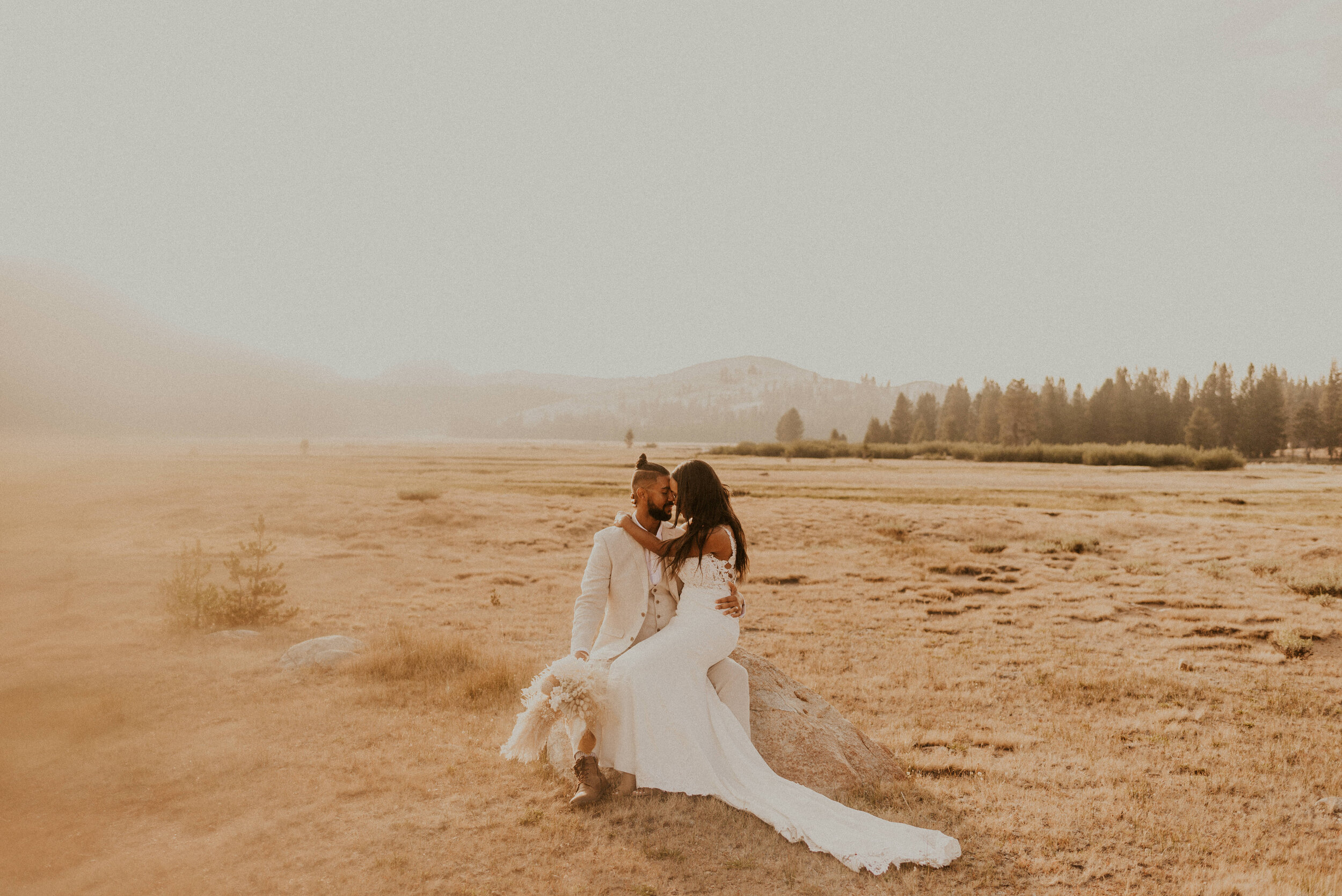 Tuolumne Meadows Elopement | Eloping in Yosemite National Park | Adventure Elopement Wedding | Yosemite Elopement Photographer 