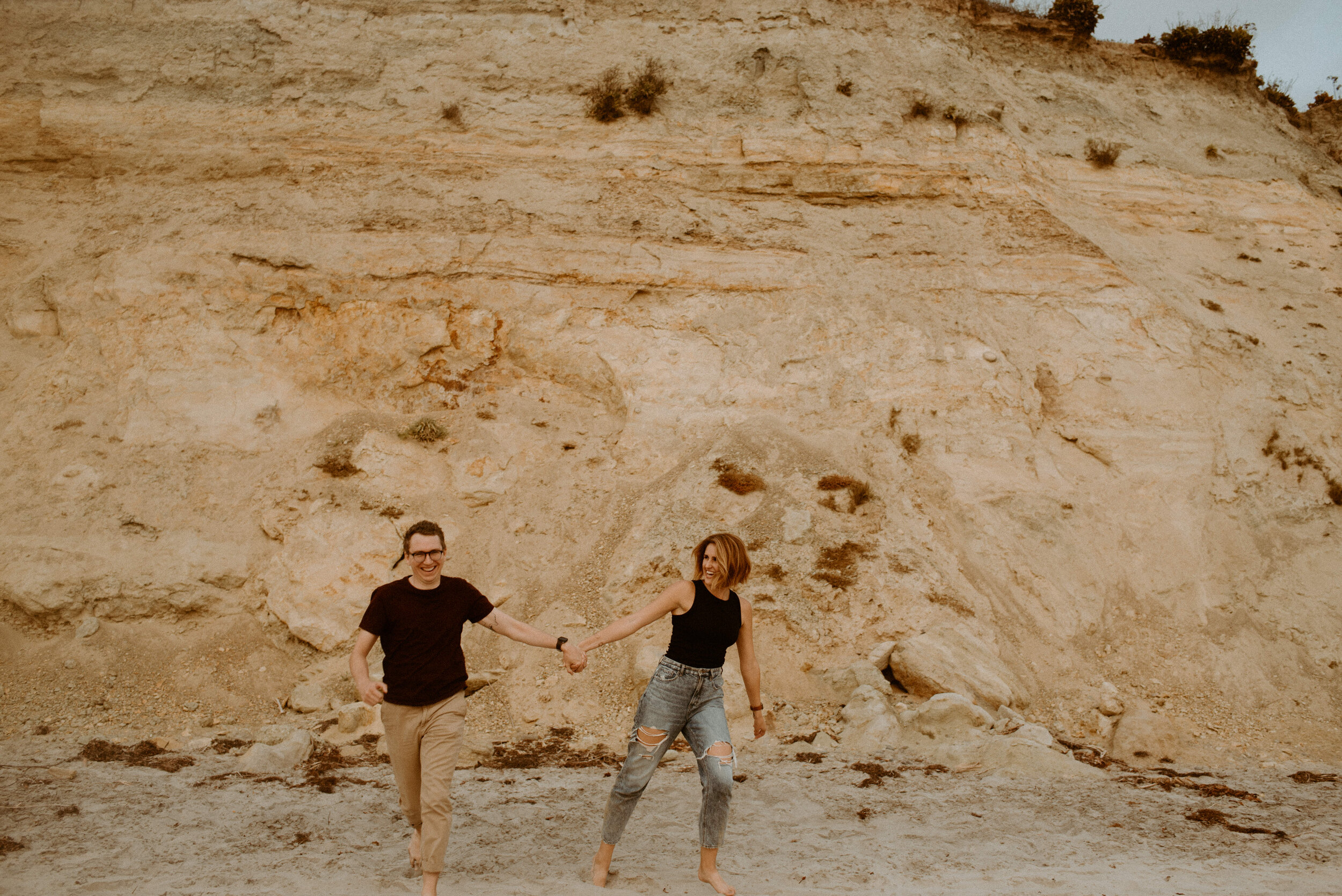 Torrey Pines Couples Photos | San Diego Beach Engagement Session 