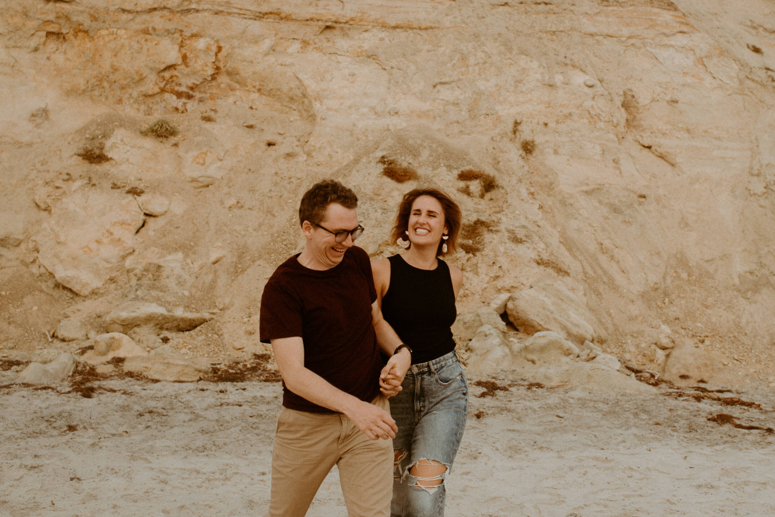 Torrey Pines Couples Photos | San Diego Beach Engagement Session 