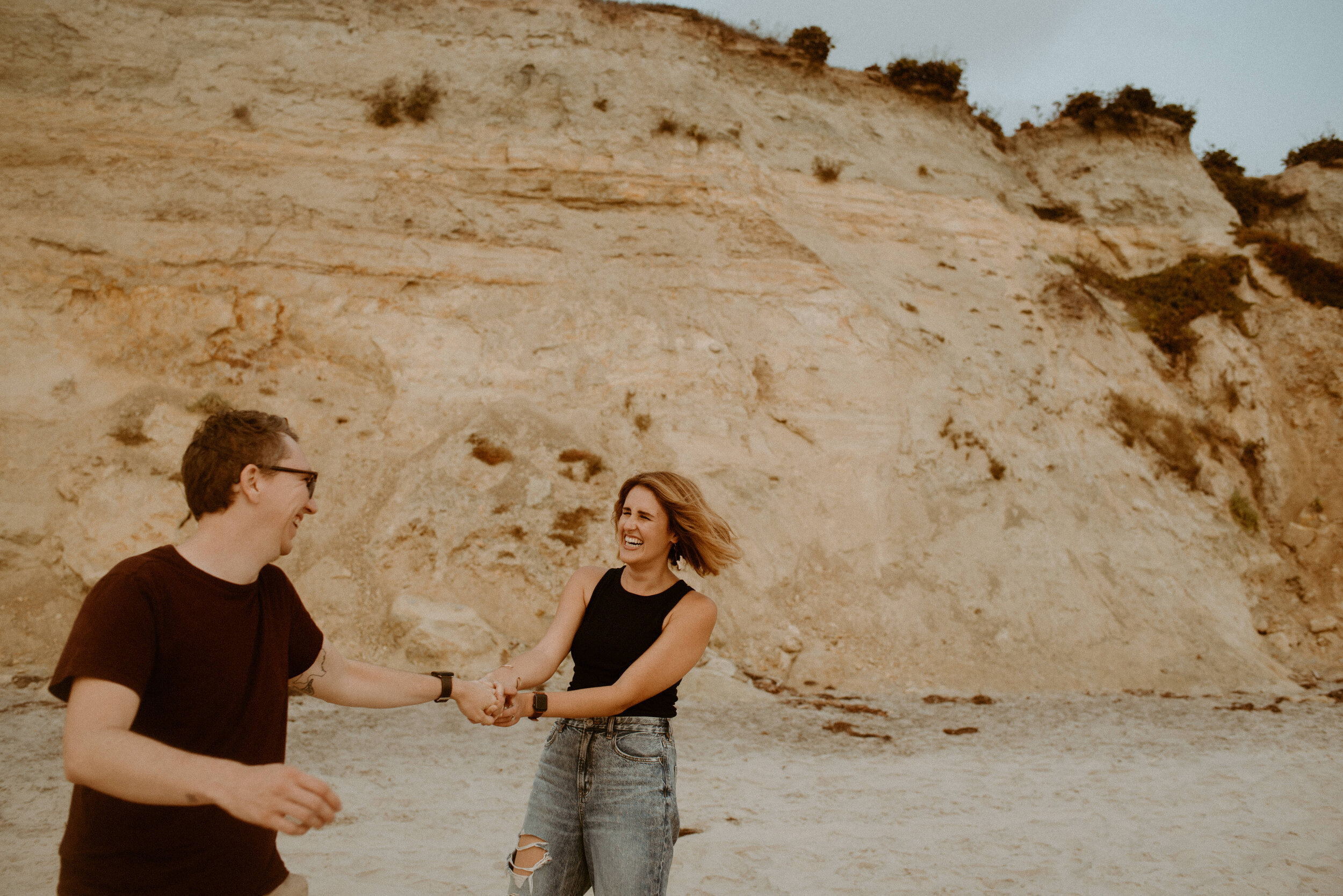 Torrey Pines Couples Photos | San Diego Beach Engagement Session 