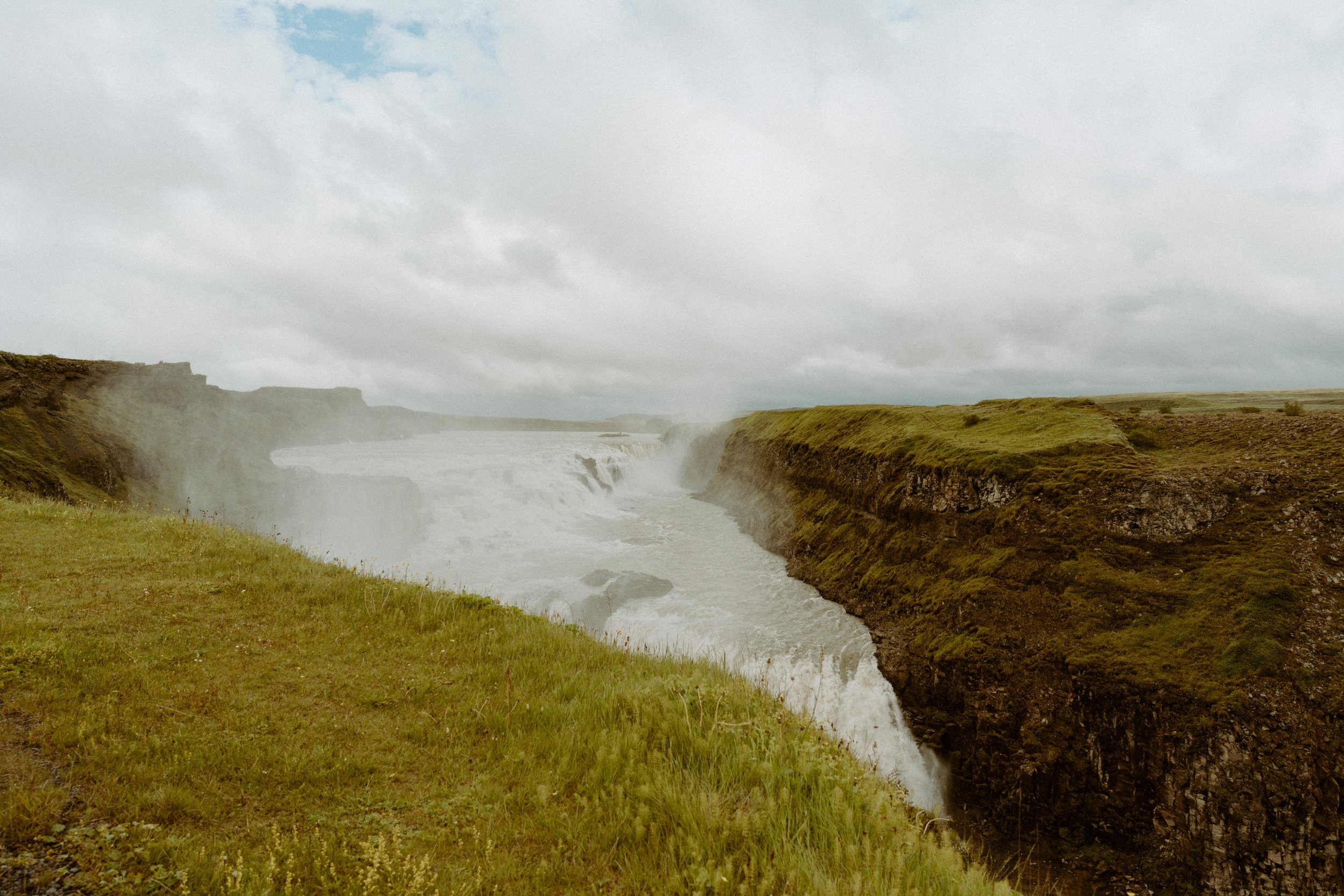 A week in Iceland - travel itinerary and guide by an Iceland elopement photographer - Gulfoss