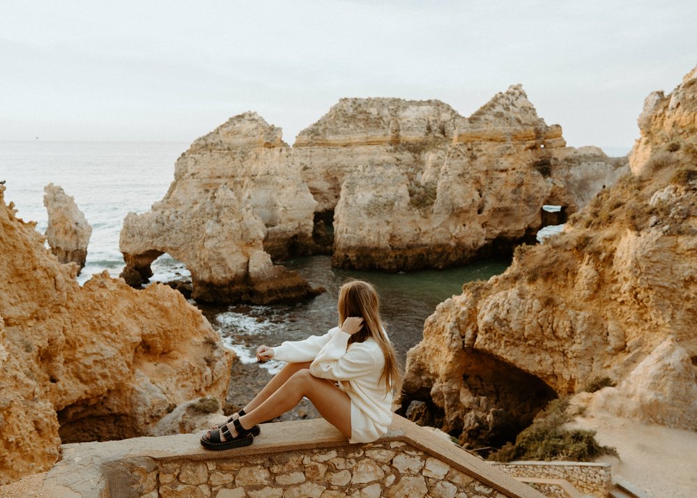 Ponta de Piedade in Algarve, Portugal