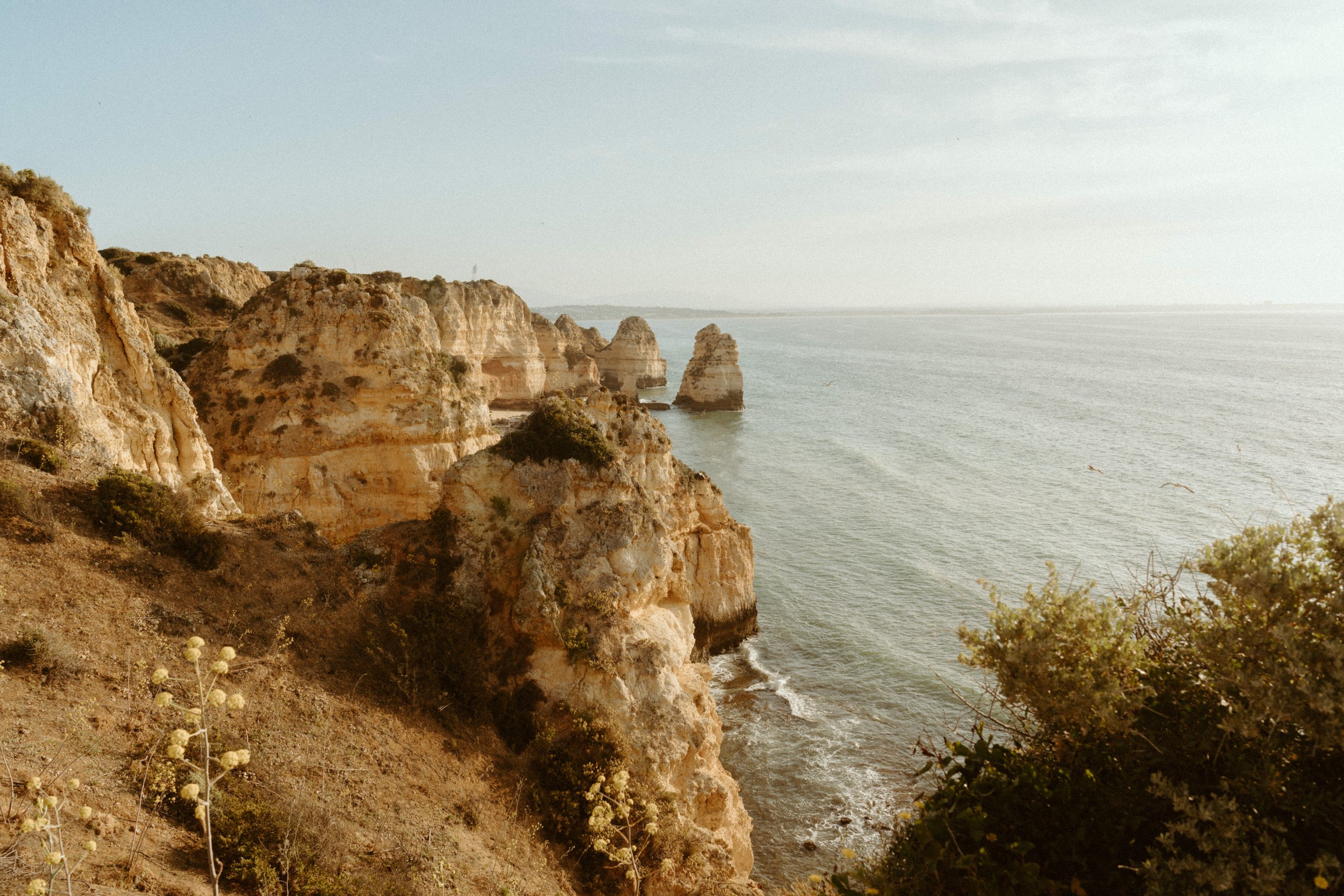 Ponta de Piedade in Algarve, Portugal