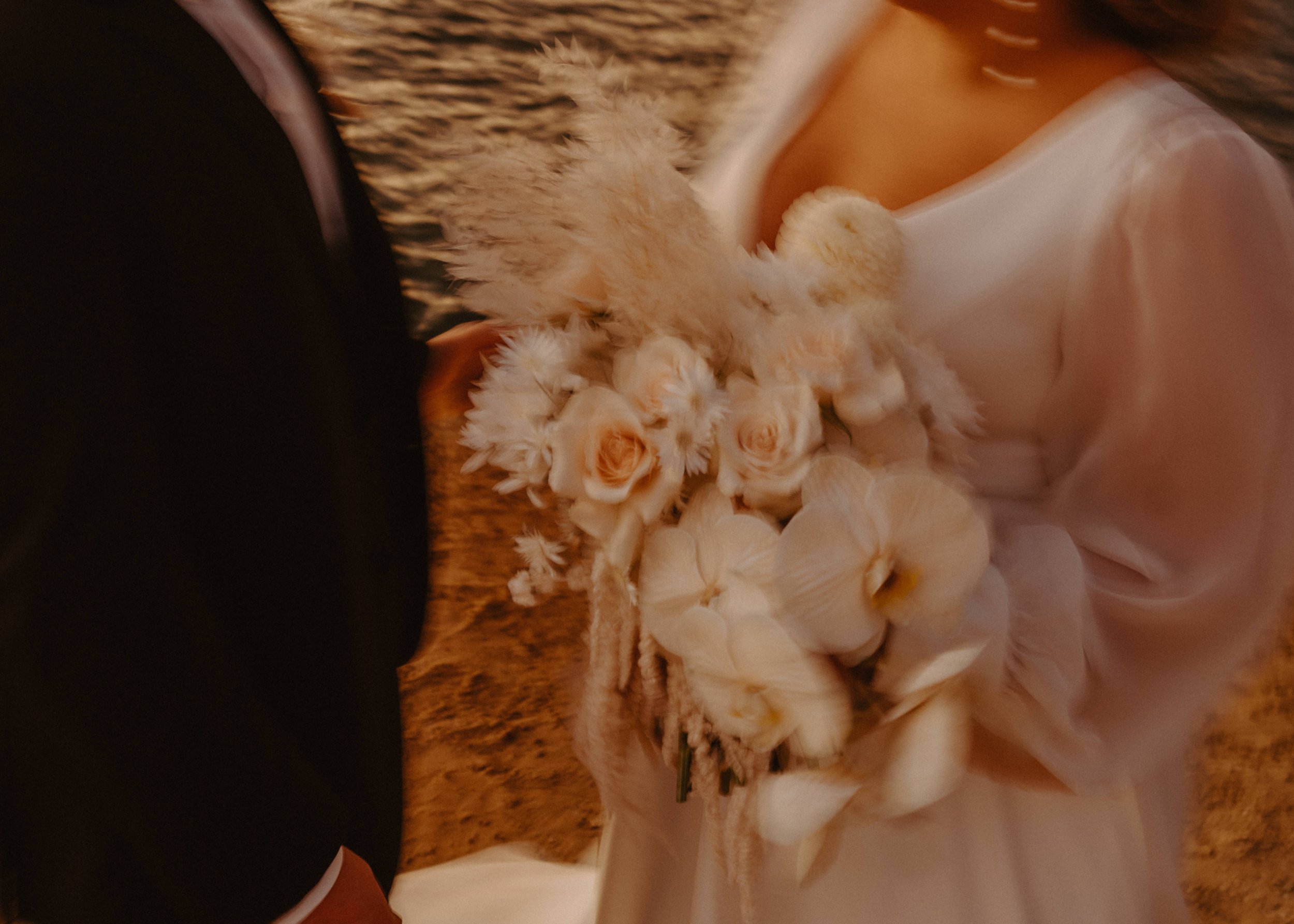 Intimate Coastal Destination Wedding | Destination Elopement Photographer | Italy Elopement | Positano Elopement | Italy wedding  | Greece Elopement  | blurry creative photos 