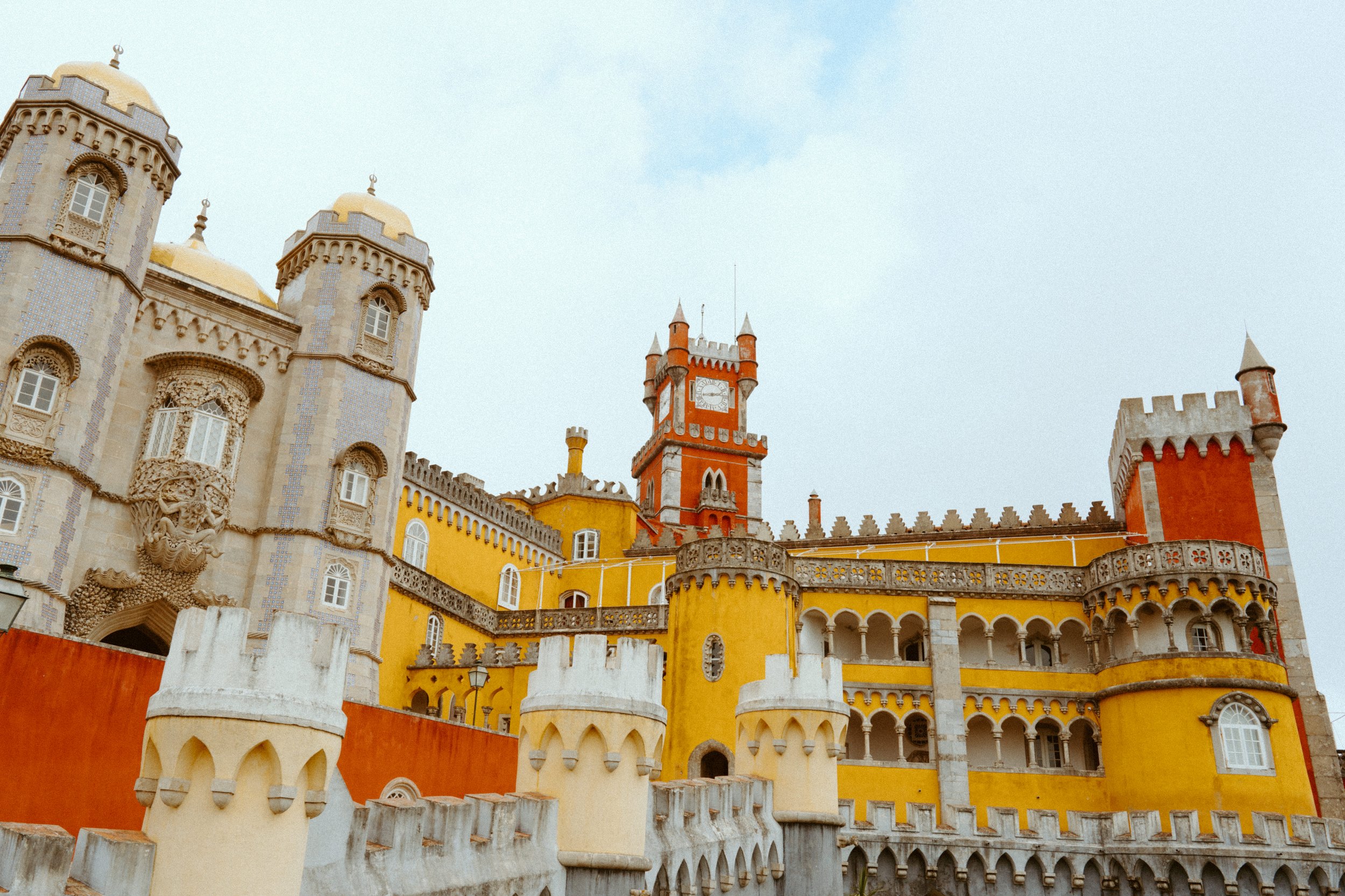 Pena Palace, Sintra, Portugal | Destination Wedding and Elopement Photographer | Travel Photography 