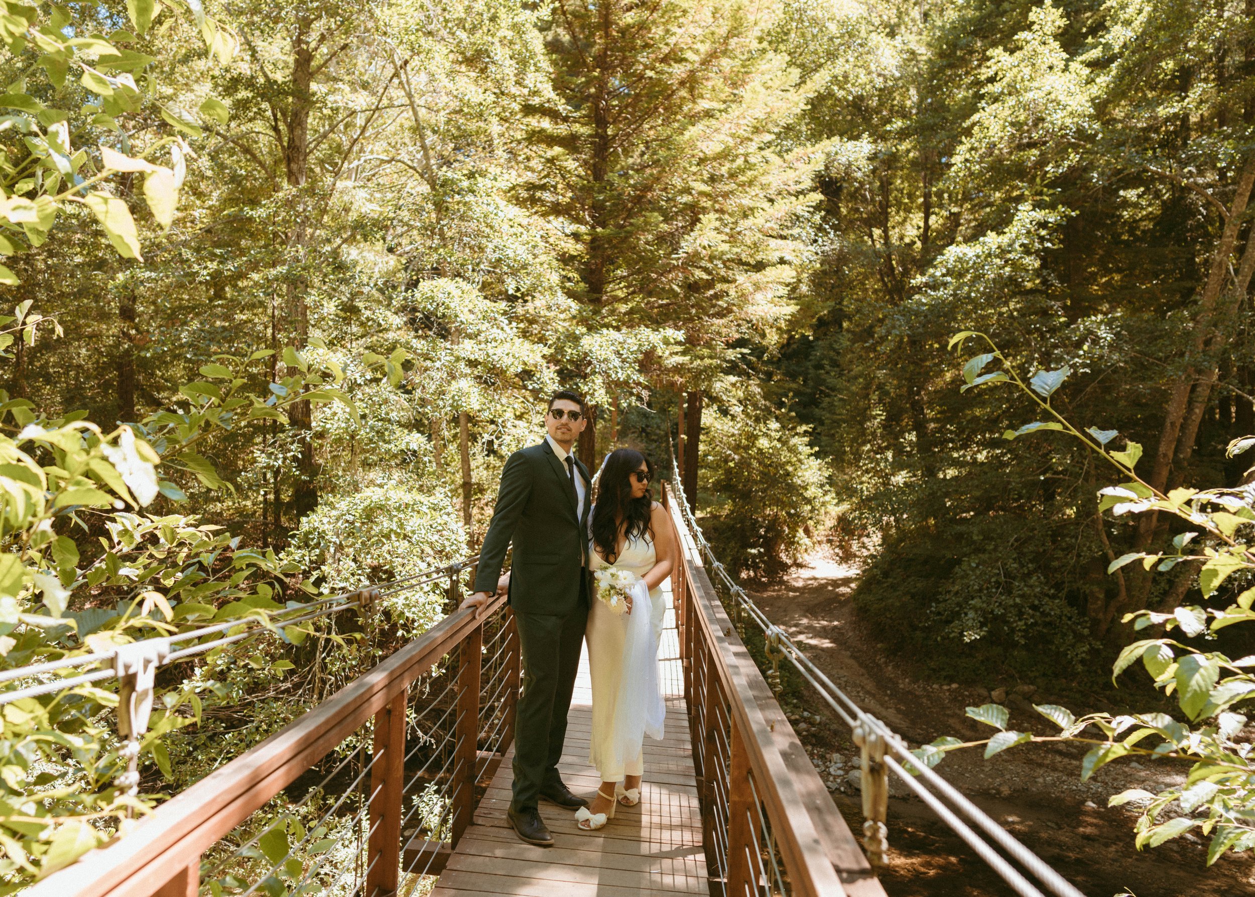 Glen Oaks Elopement Wedding | Redwoods Wedding Photos | Big Sur Elopement Photographer | Destination Elopement 