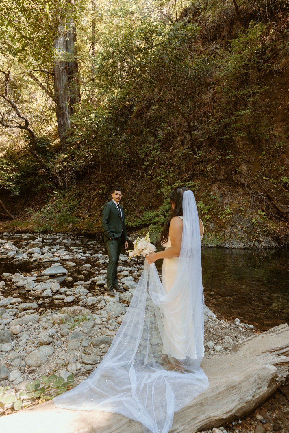 Glen Oaks Elopement Wedding | Redwoods Wedding Photos | Big Sur Elopement Photographer | Destination Elopement 