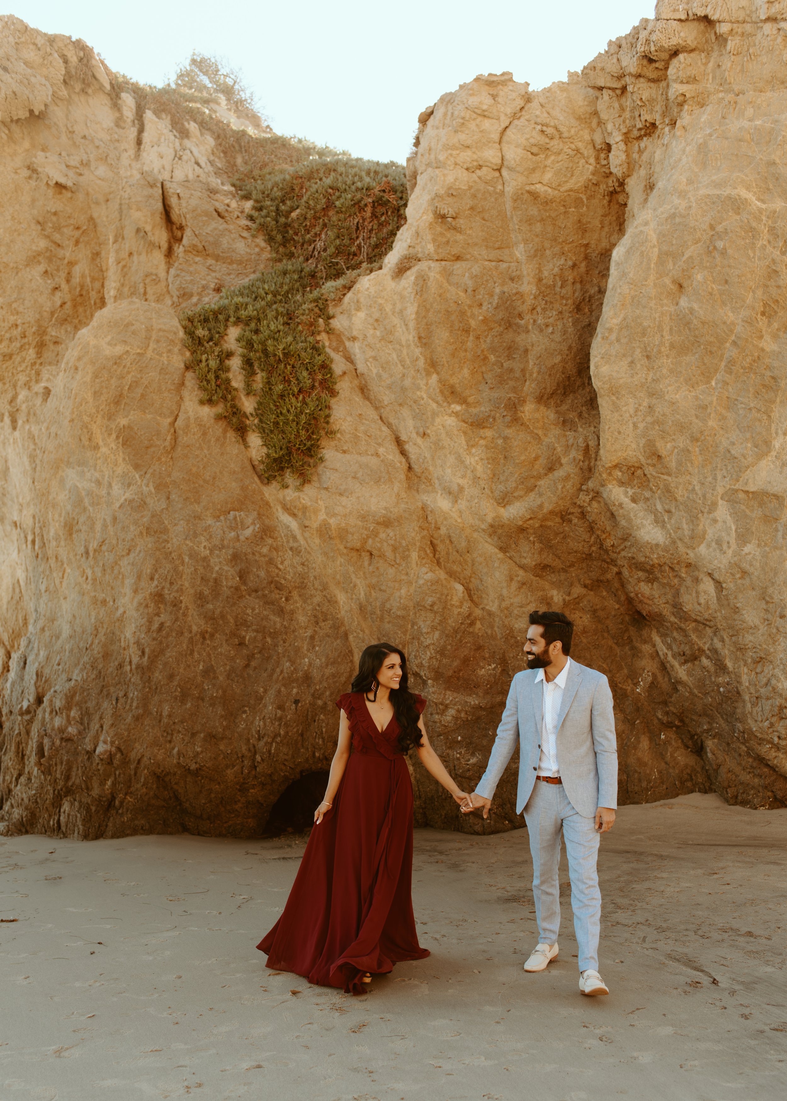 Malibu Engagement Photos